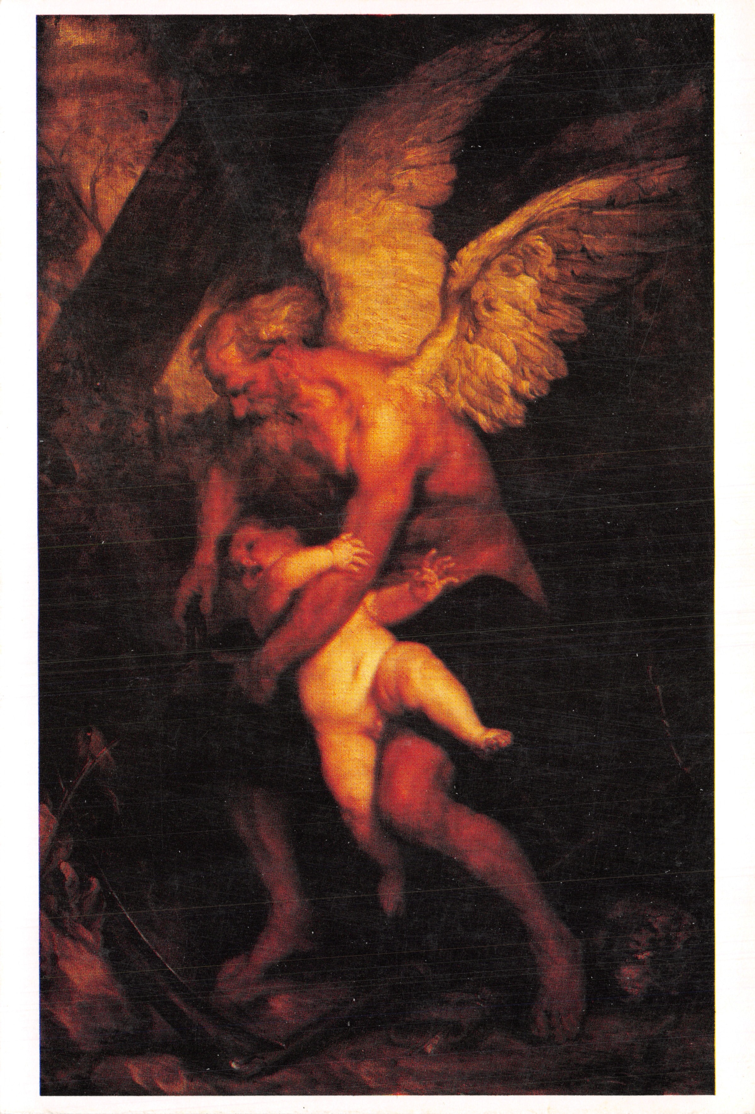 Antoine Van Dyck (1599-1641) — Die Zeit schneidet den Flügeln der Liebe ab — Éditions des musées nationaux, Nr. EX. 1650