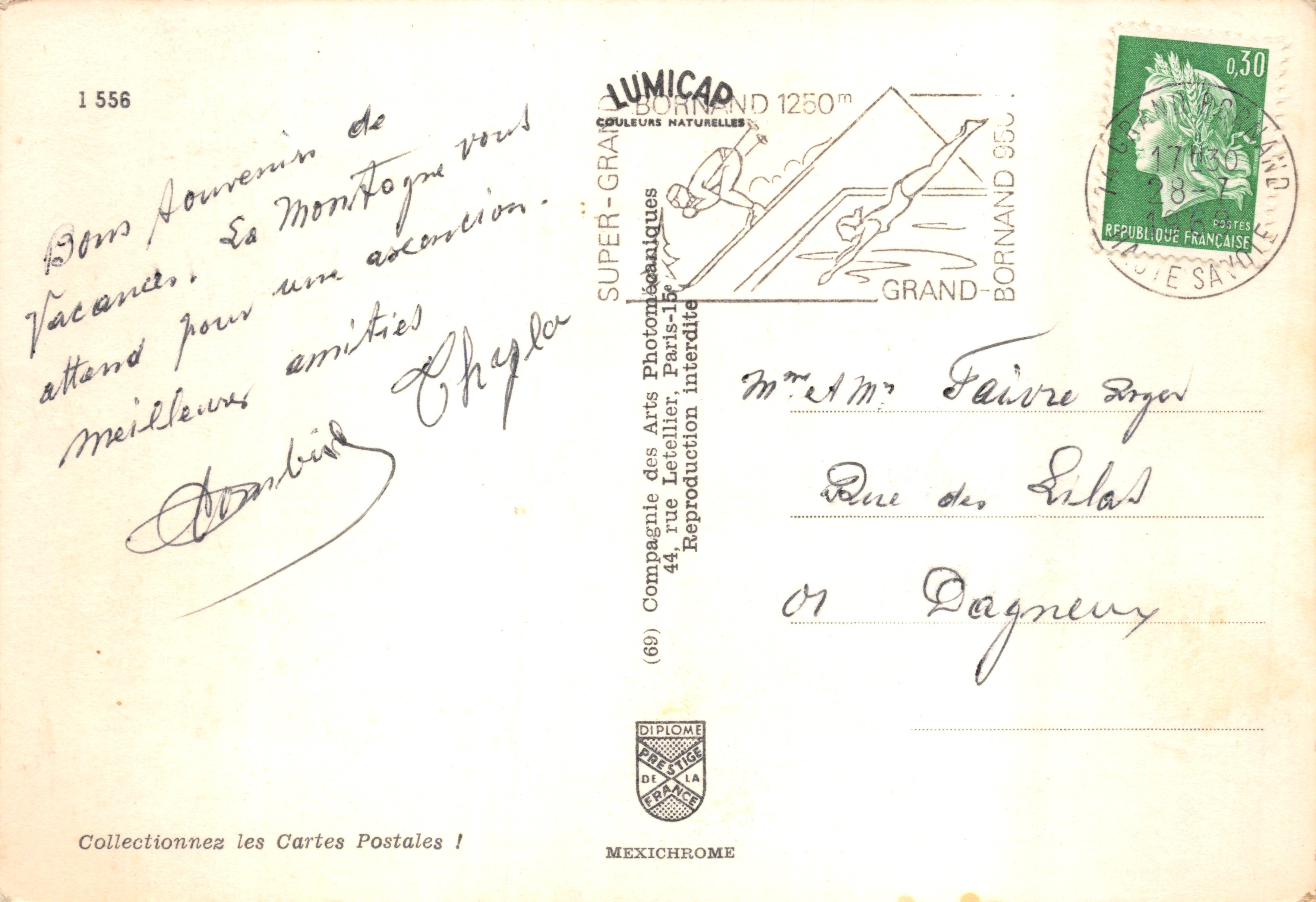 Il piccolo Ramoneur Savoyardo — casa in legno con balcone, montagne in primo piano — editore IRIS — Verso