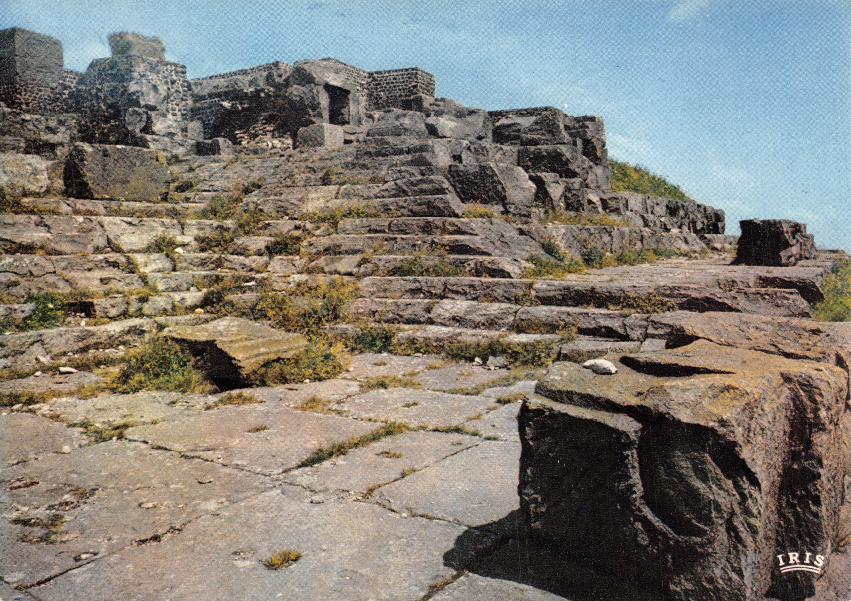 Top van het Puy-de-Dôme — het tempel van Mercure — Editions "La Cigogne"