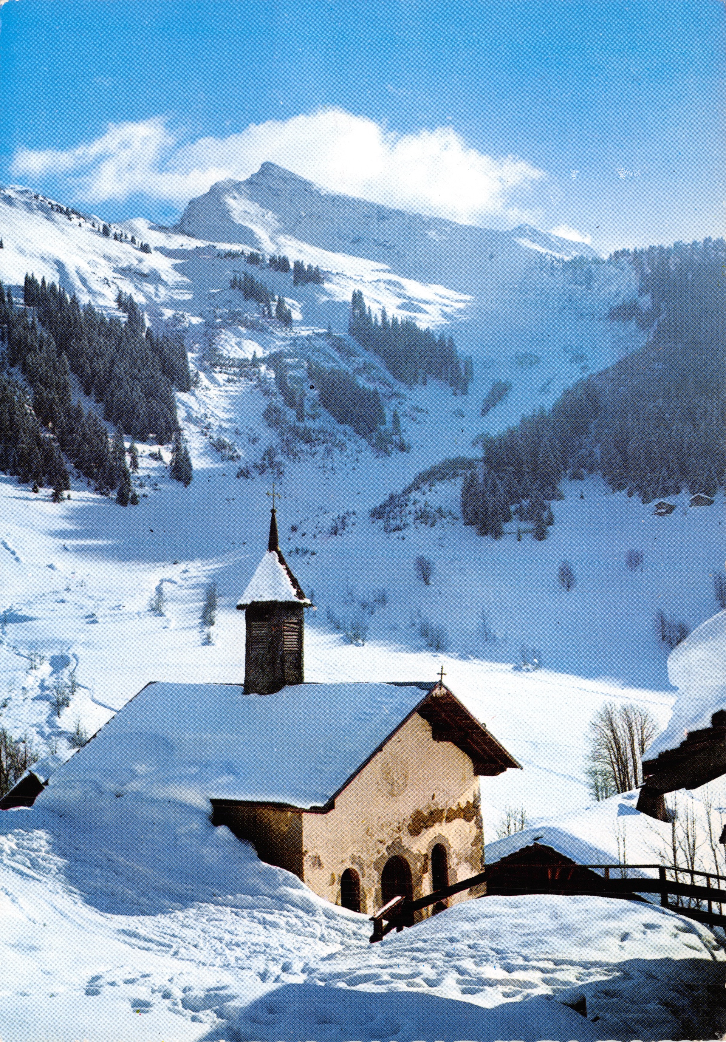 Kapel op de berg — uitgever ITALCOLORE COULEURS NATURELLES, nr. 556