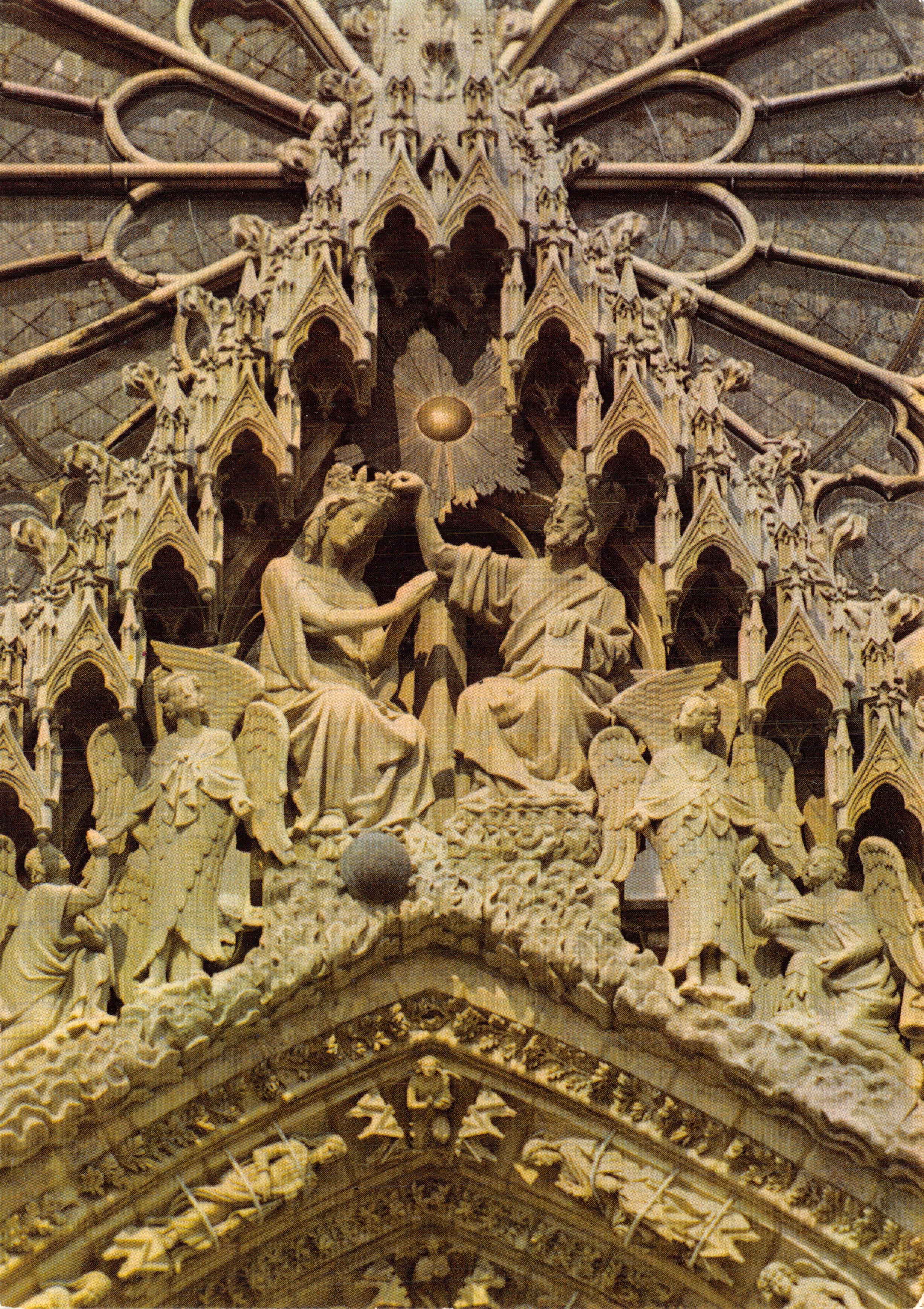 Kathedraal van Reims — Kröningsfeest van de Maagd — Éditions Gaud