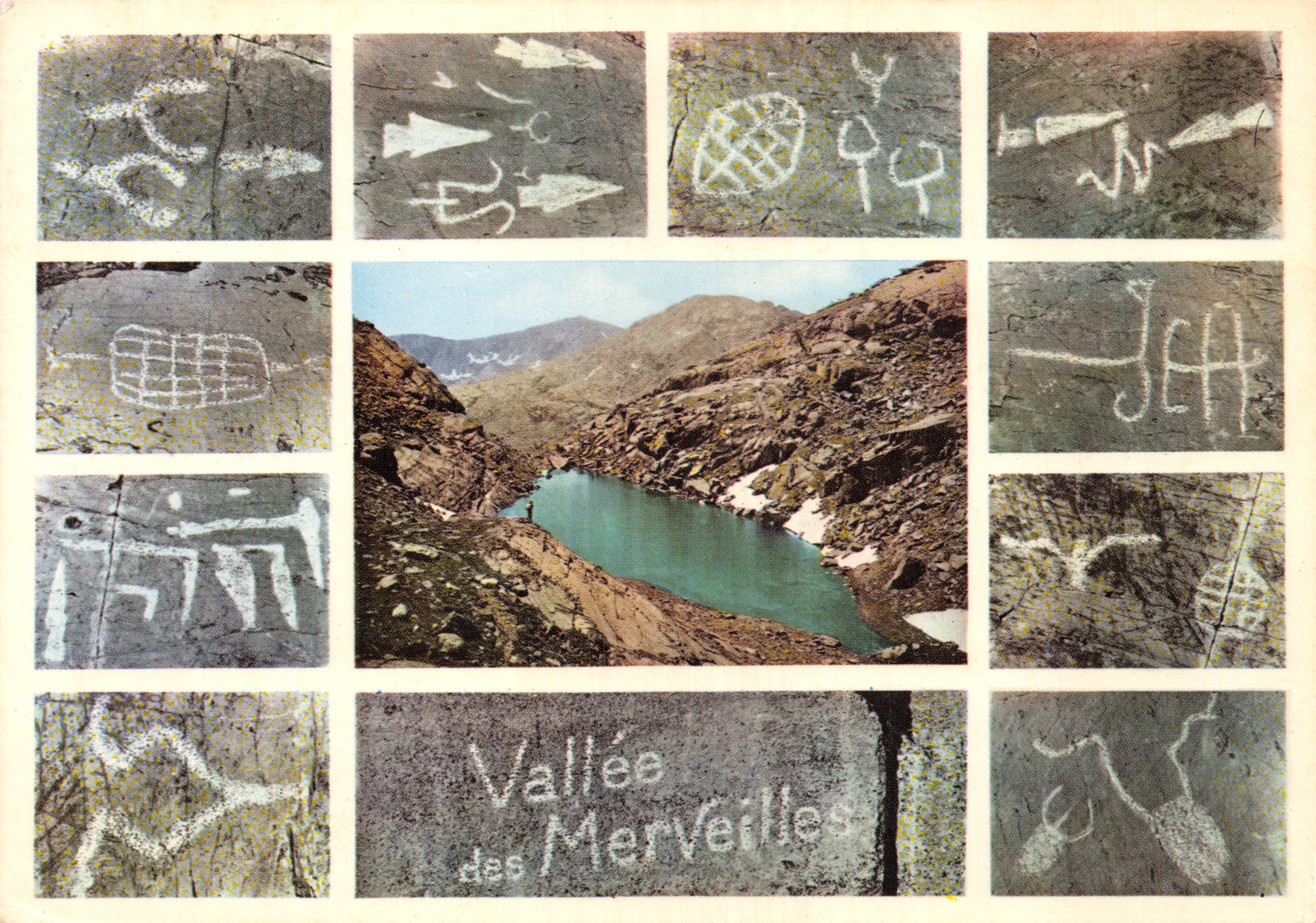 Vallée des Merveilles — gravures préhistoriques — Editions Photoguy