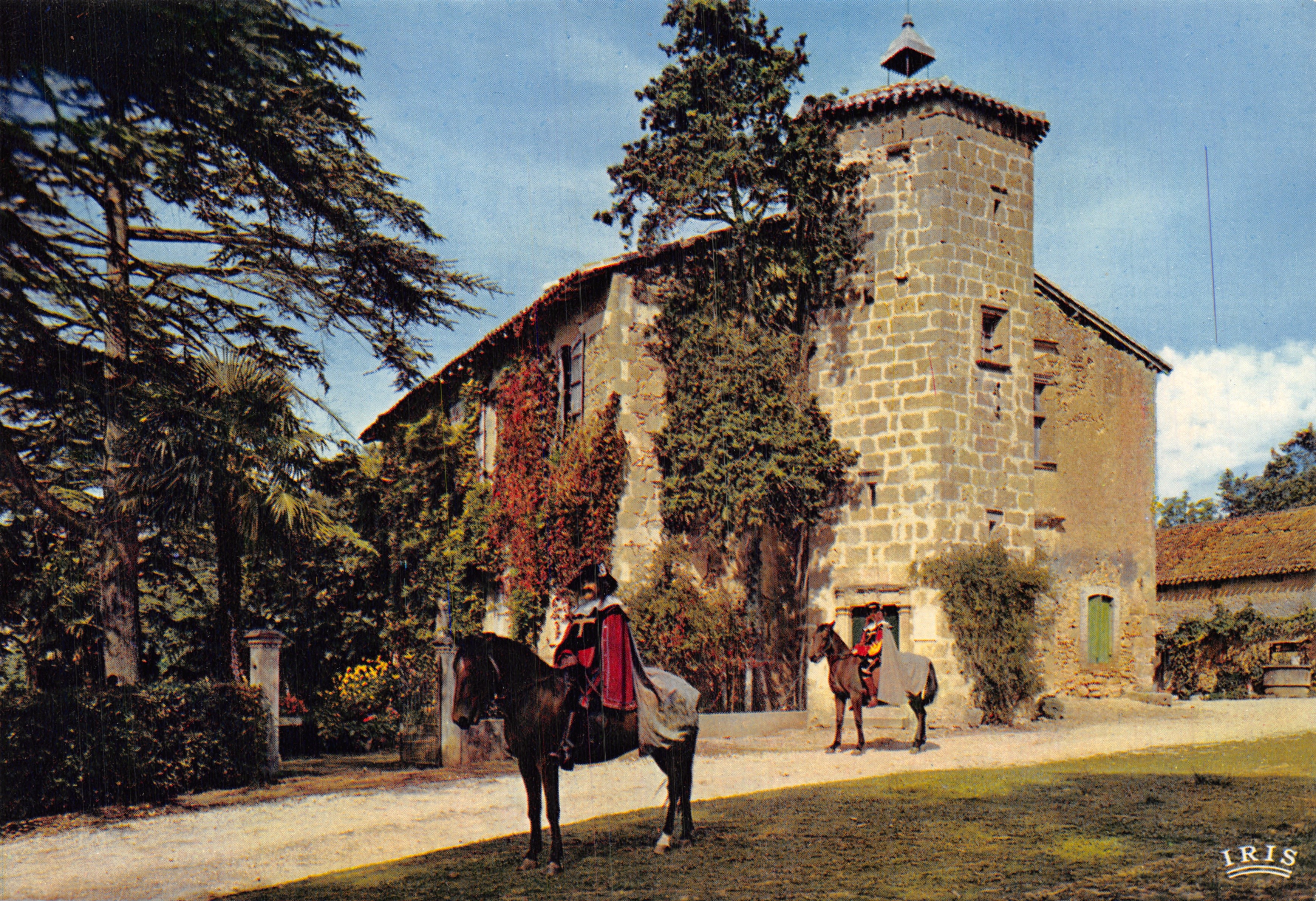 Château de Laplagne — berceau de la famille de Batz d'Artagnan — éditeur IRIS