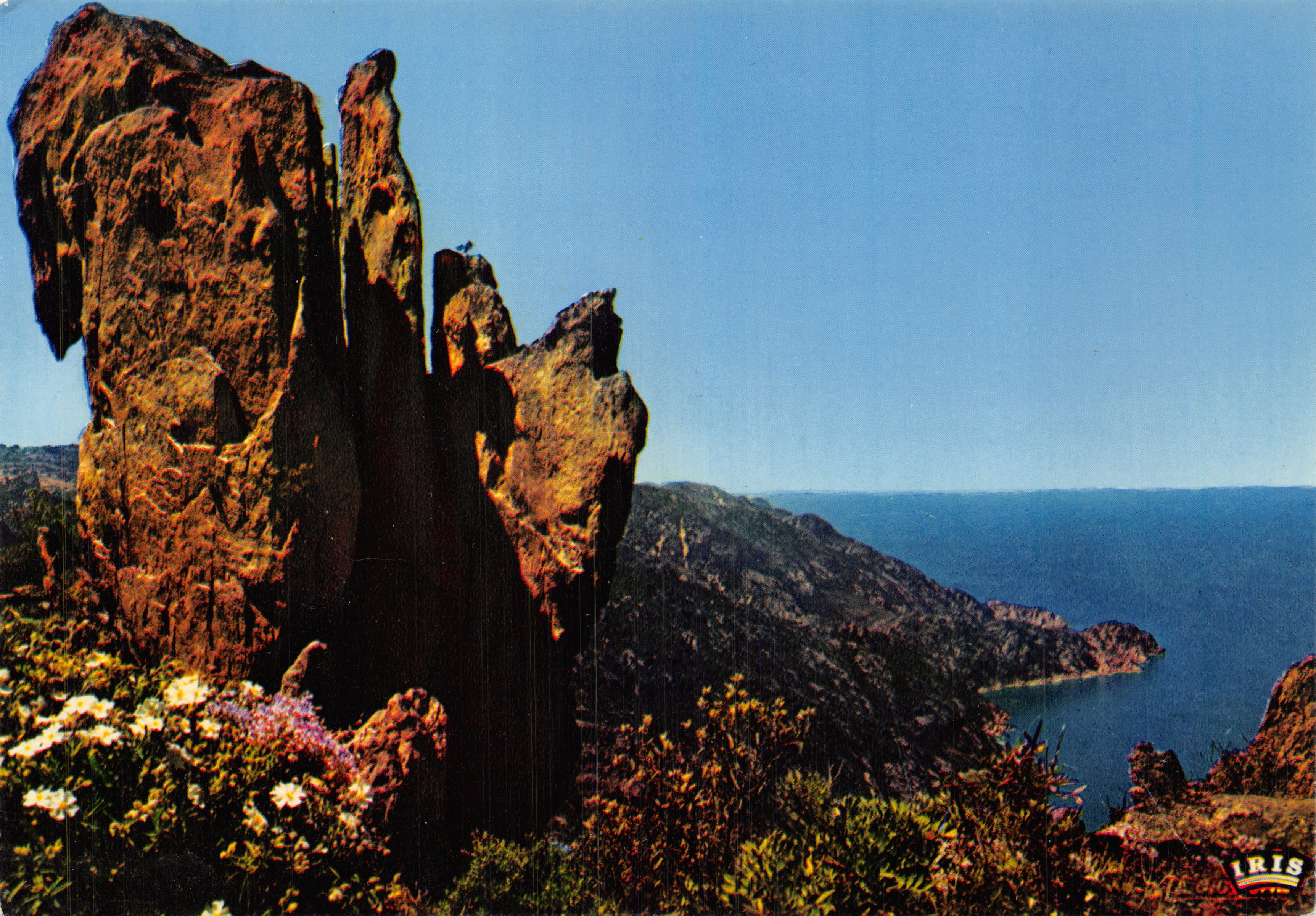 Calanchi e Colori della Corsica — Porfiri scolpiti dall'erosione — Éditions la Cigogne
