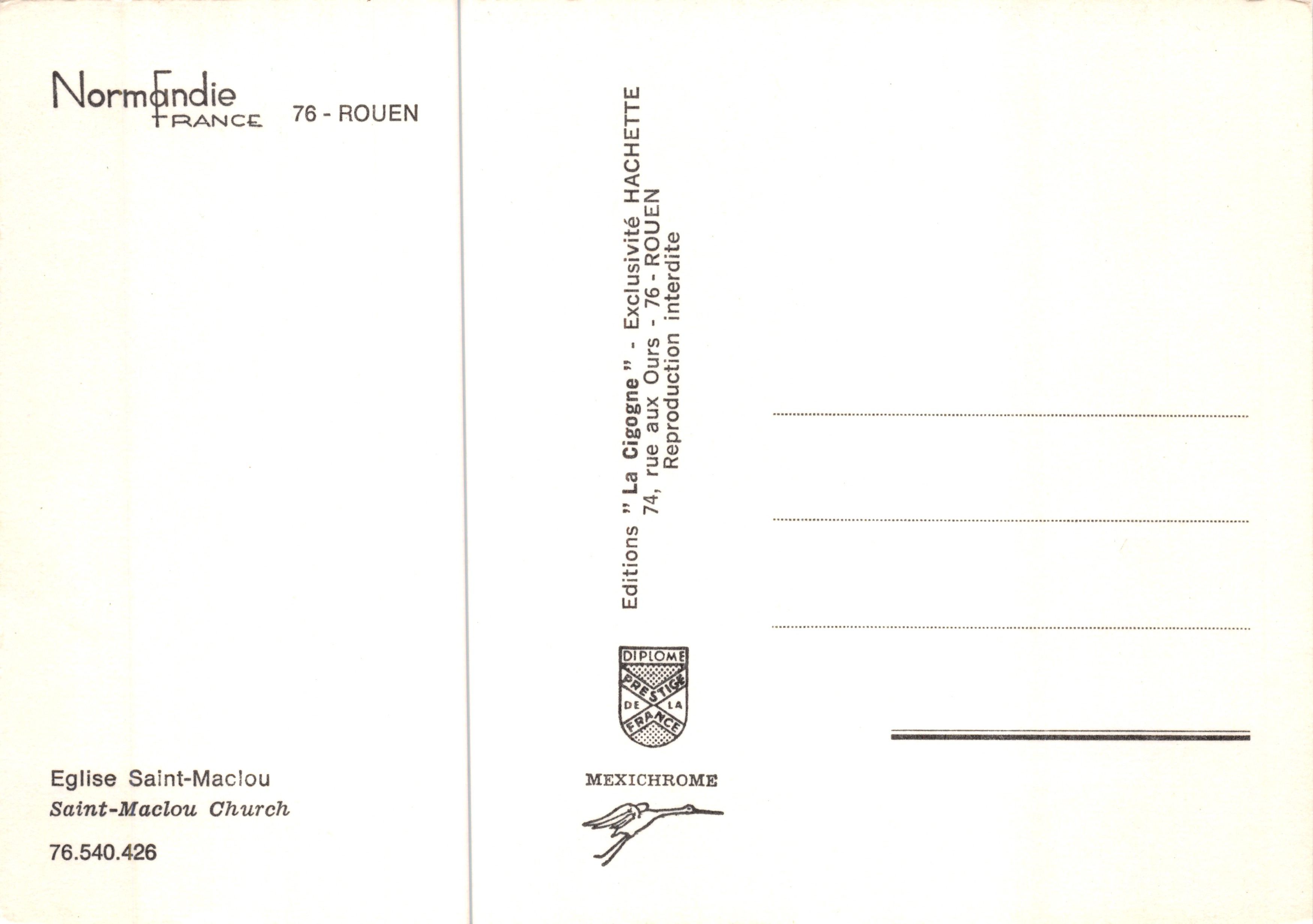 Iglesia Saint-Maclou — Rouen — Normandie Editions — Reverso