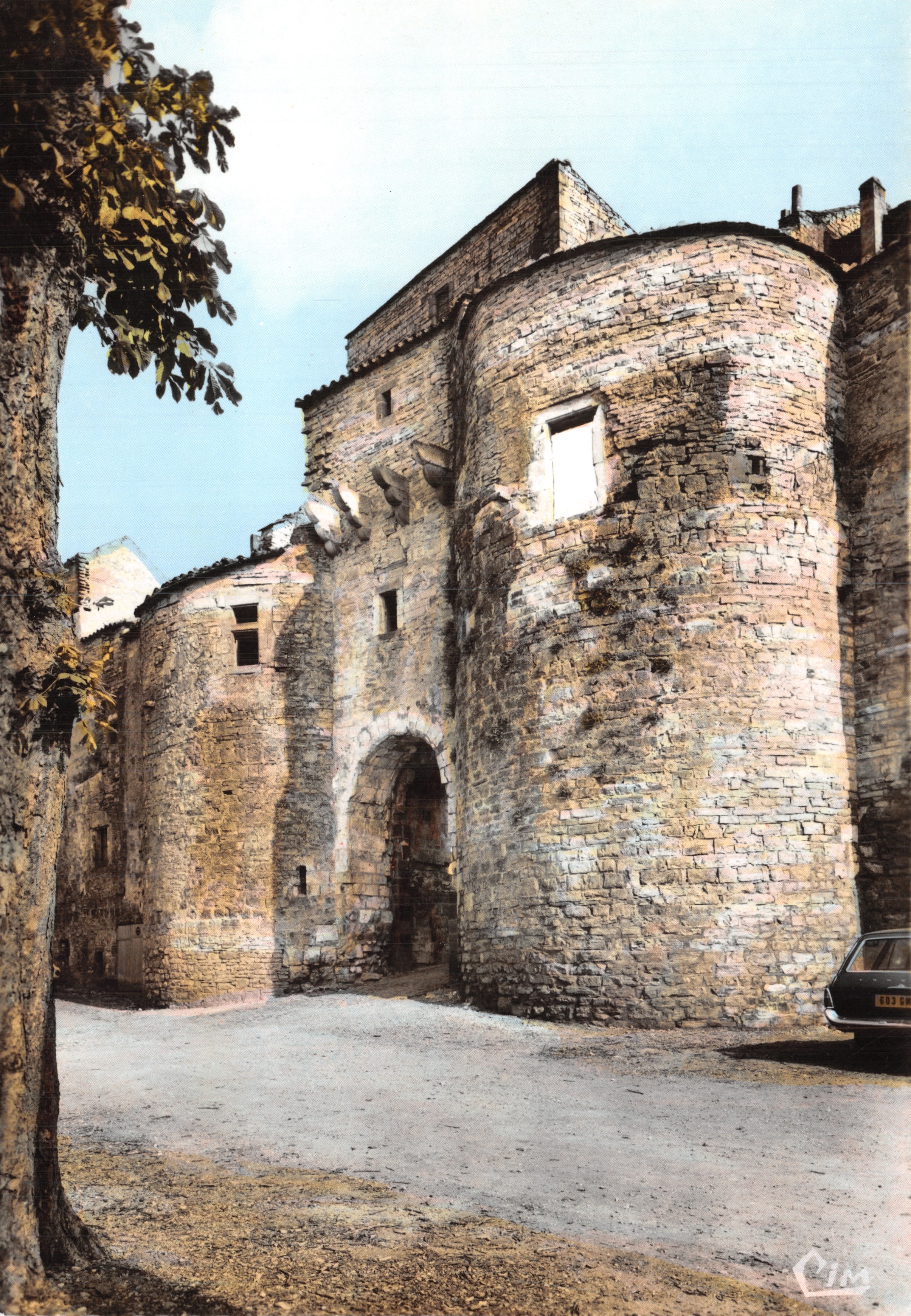 Cordes-sur-Tarn — Poort van de Jeanne — Drukker Combier Macon