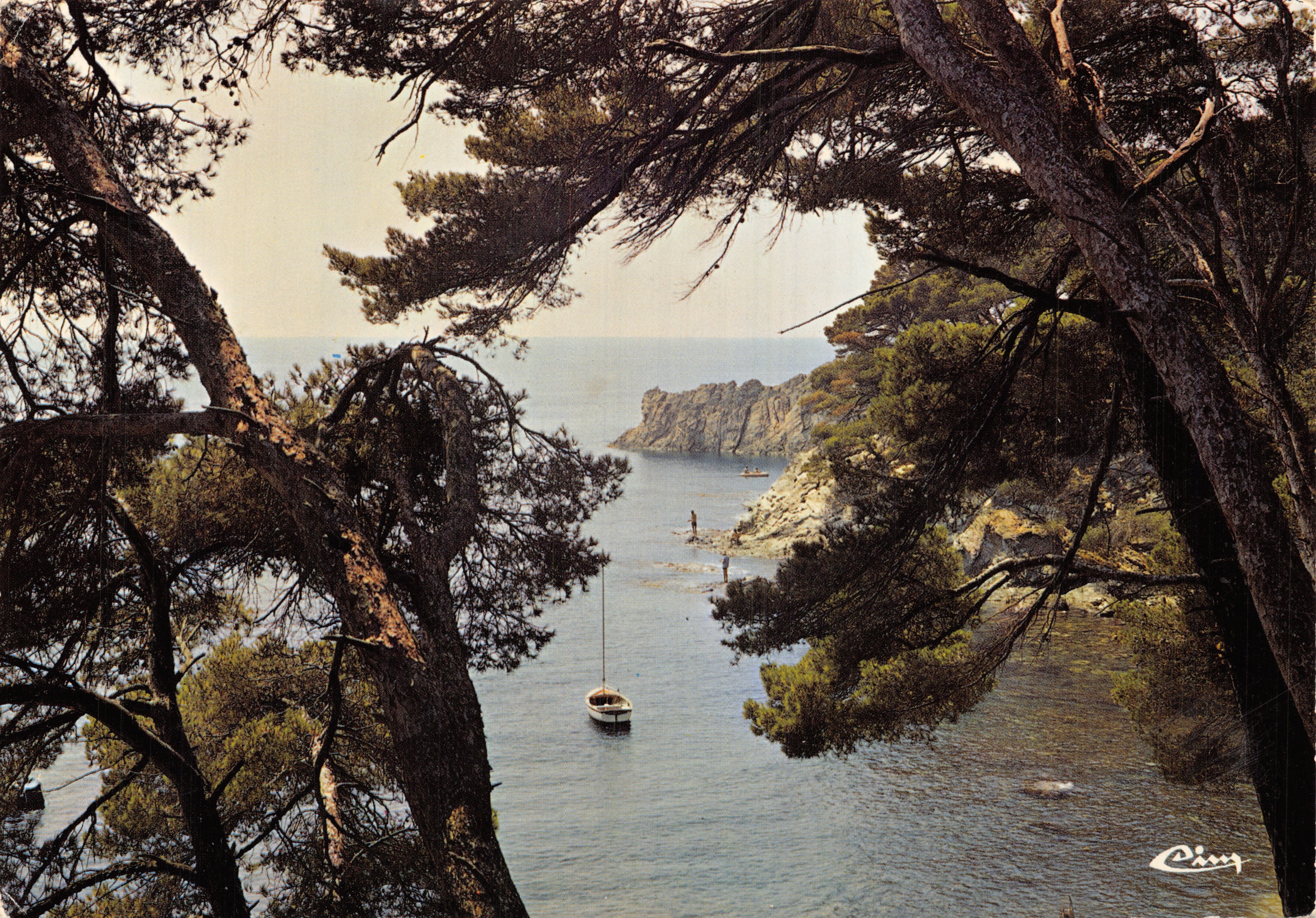 Vista della Costa Azzurra — La Costa Selvaggia — editore Cimy