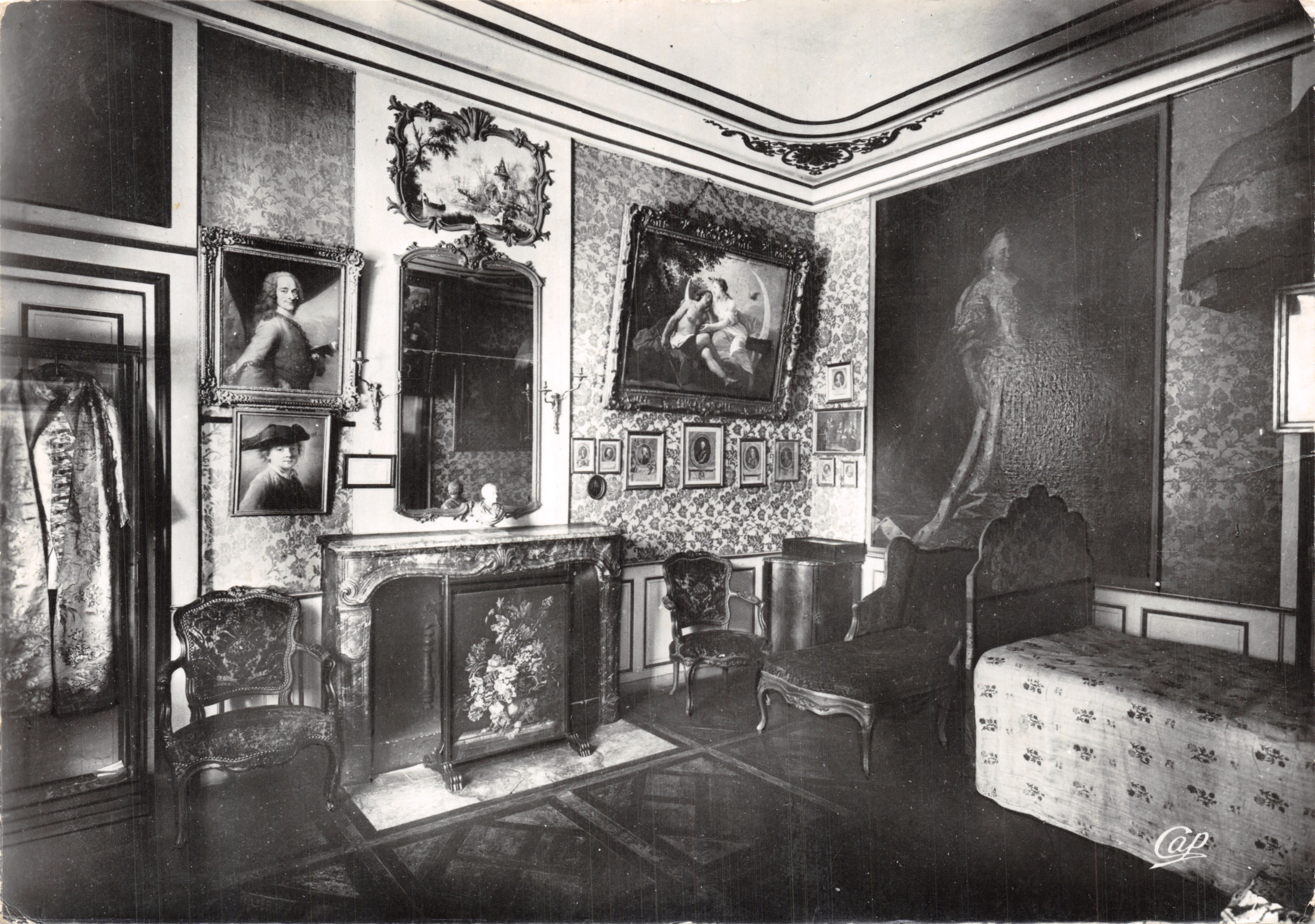 Ferney-Voltaire — La Chambre de Voltaire — Cie des Arts Photomécaniques, 44, r. Letellier, Paris-15e