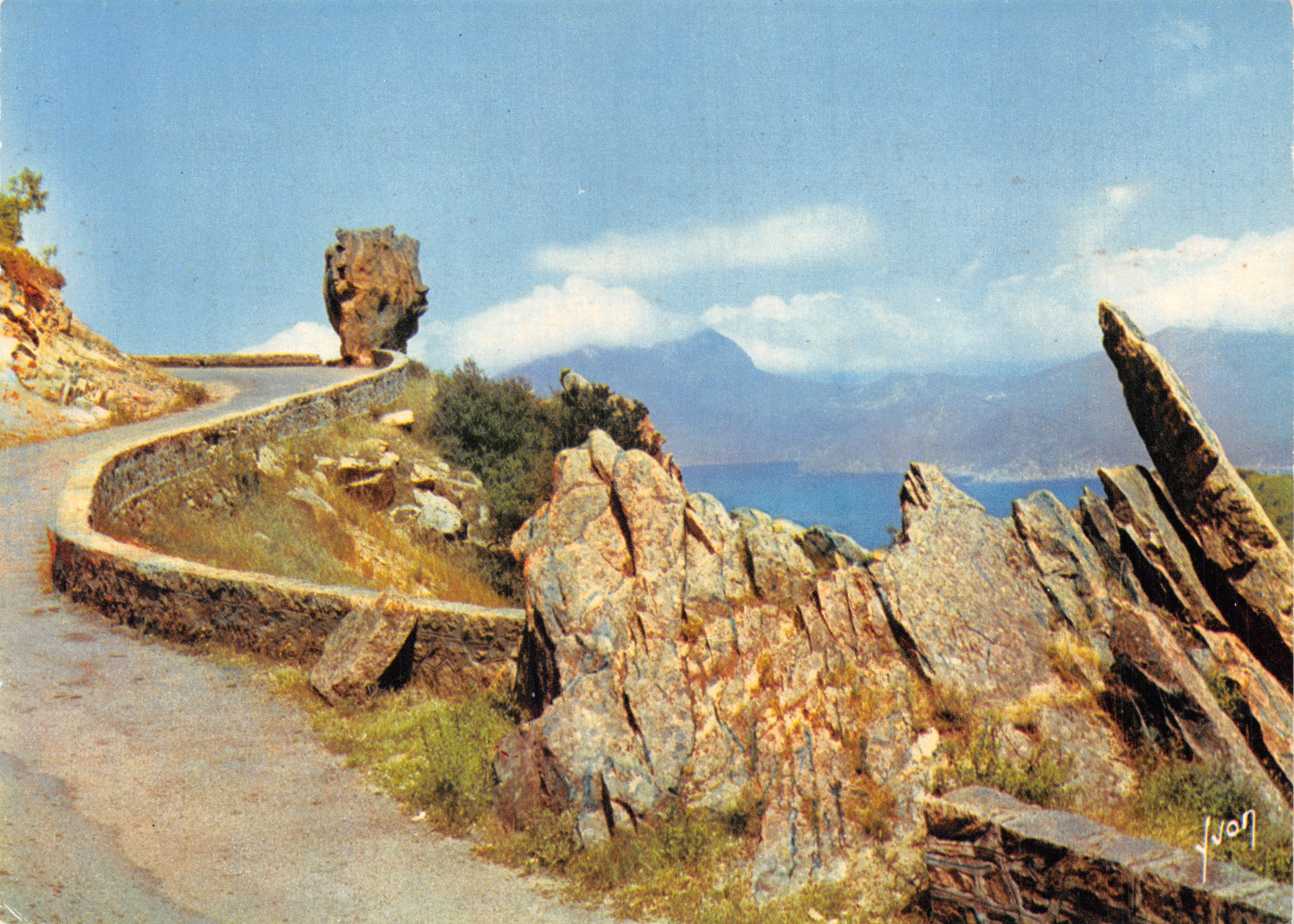 Le Calanche — Curiosità naturale della Corsica — Éditions d'art Yvon