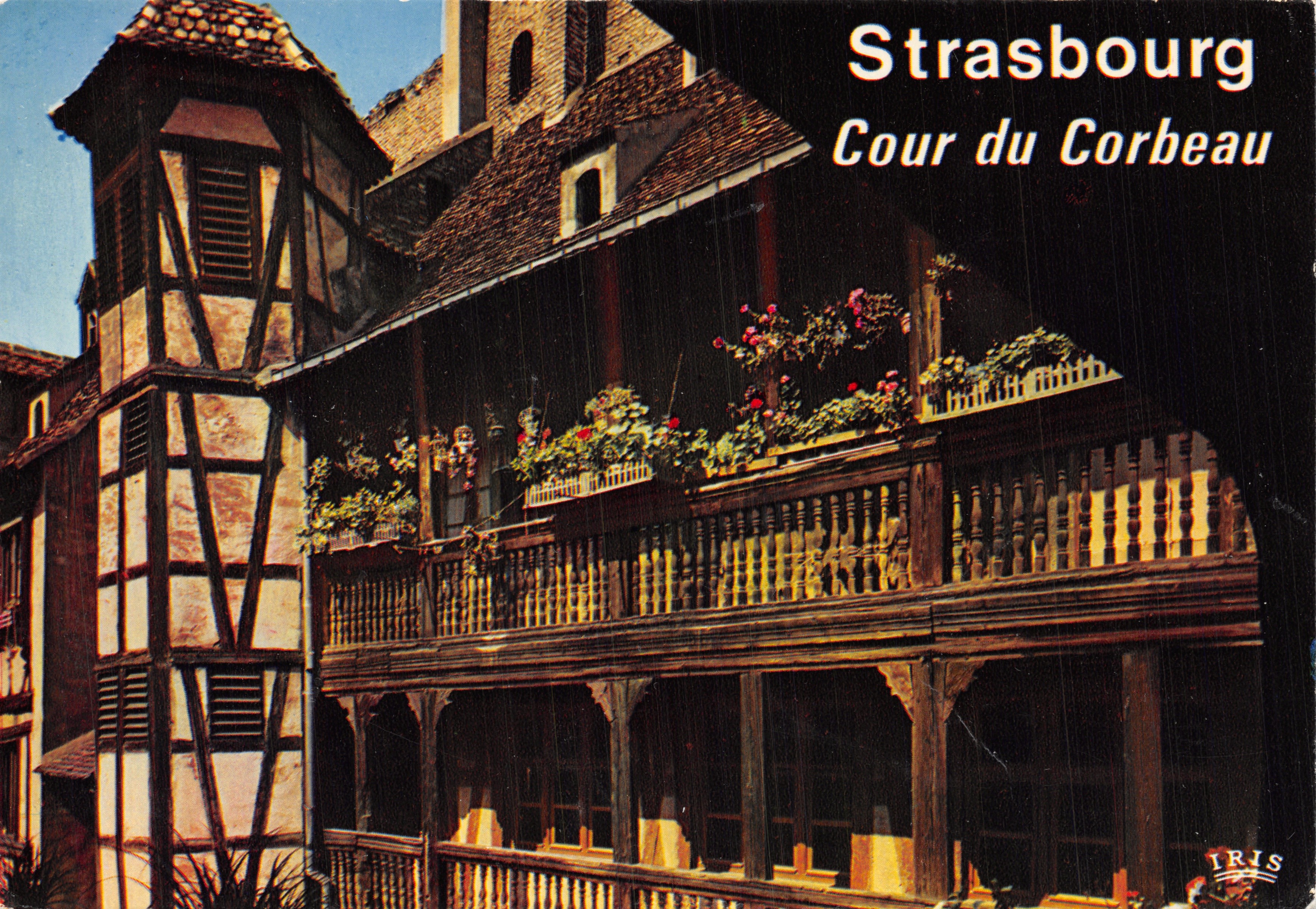 Estrasburgo — Cour du Corbeau — editor IRIS