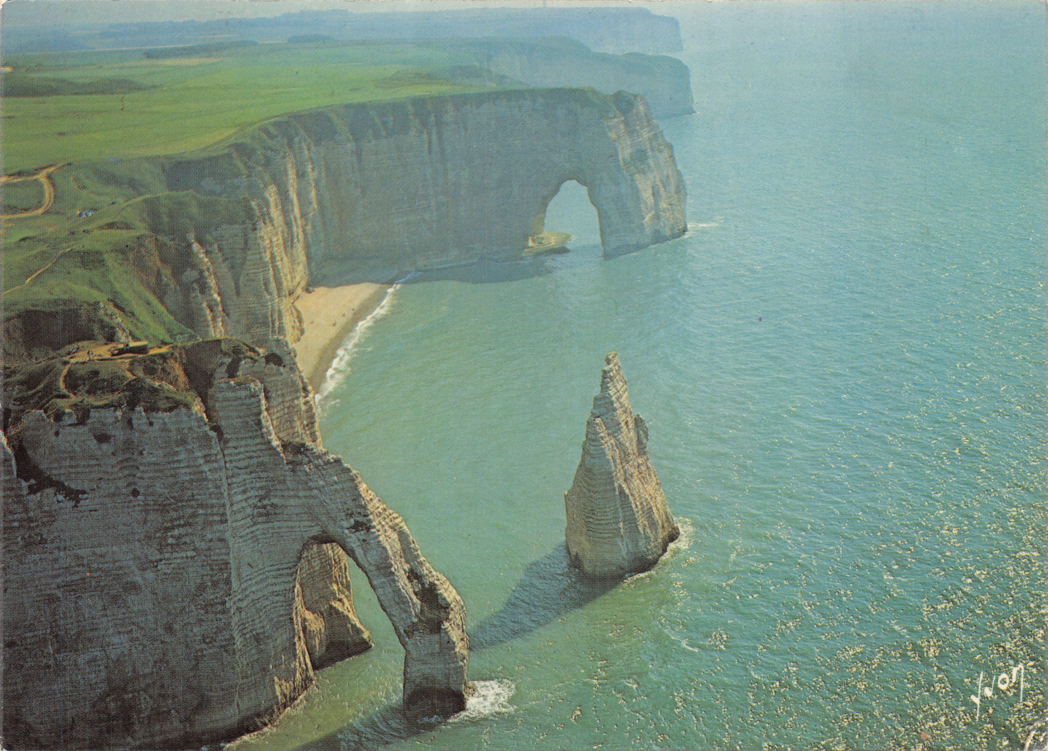 De kliffen van Étretat — De Poort van Aval, de Pijl en de Kaap van Antifer — Éditions d'art Yvon