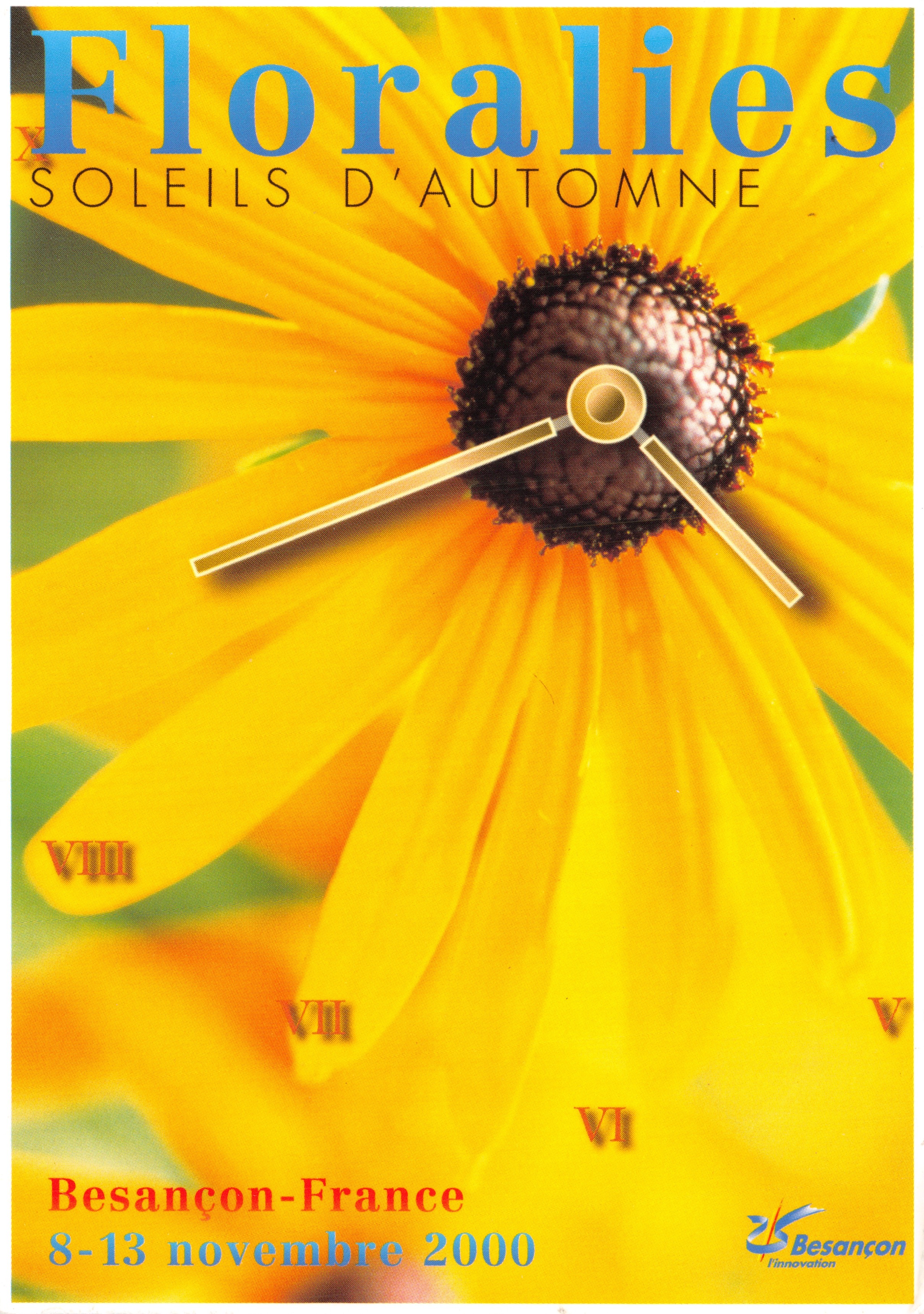 Floralialies Soleggiatori d'Autunno — esposizione floreale a Besançon, edizione 2000, editore Besançon l'Innovation