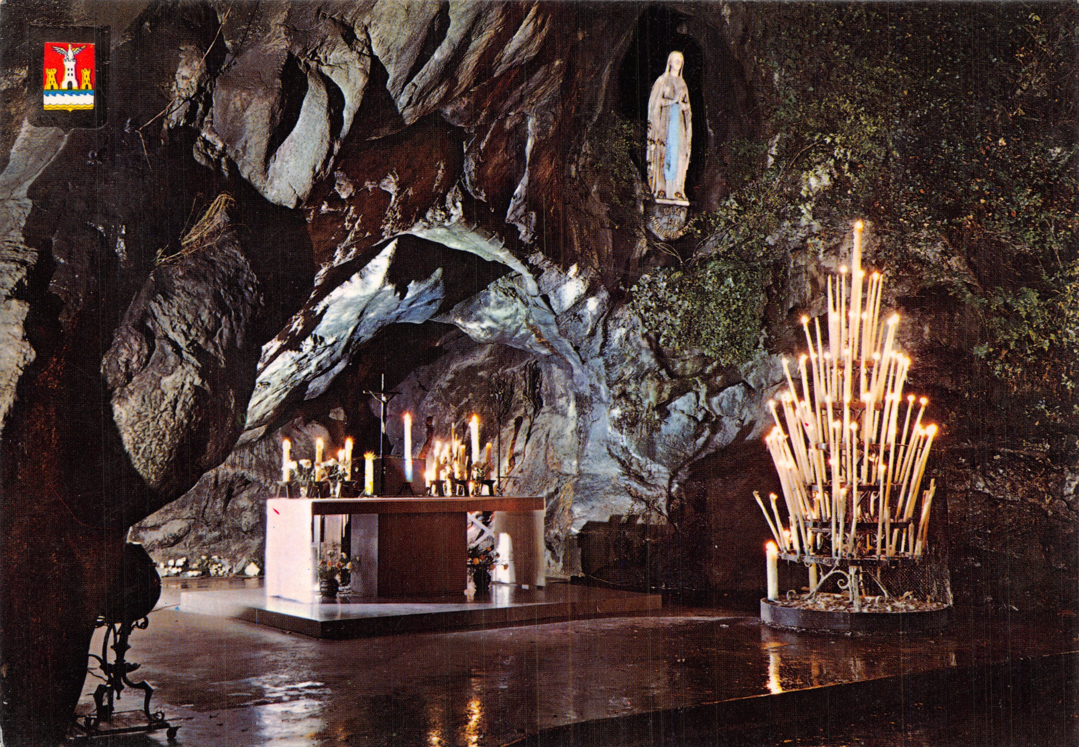 Lourdes — Grotte Miraculeuse — Éditeur ESCUDO DE ORO, n° 1173 E
