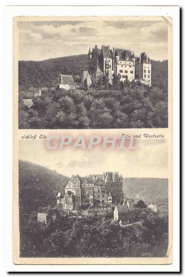 Schloss Els — Vue Est et Ouest — CPAPHIL - Anverso
