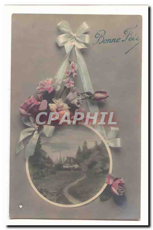 CPA Fantaisie Bonne Fete