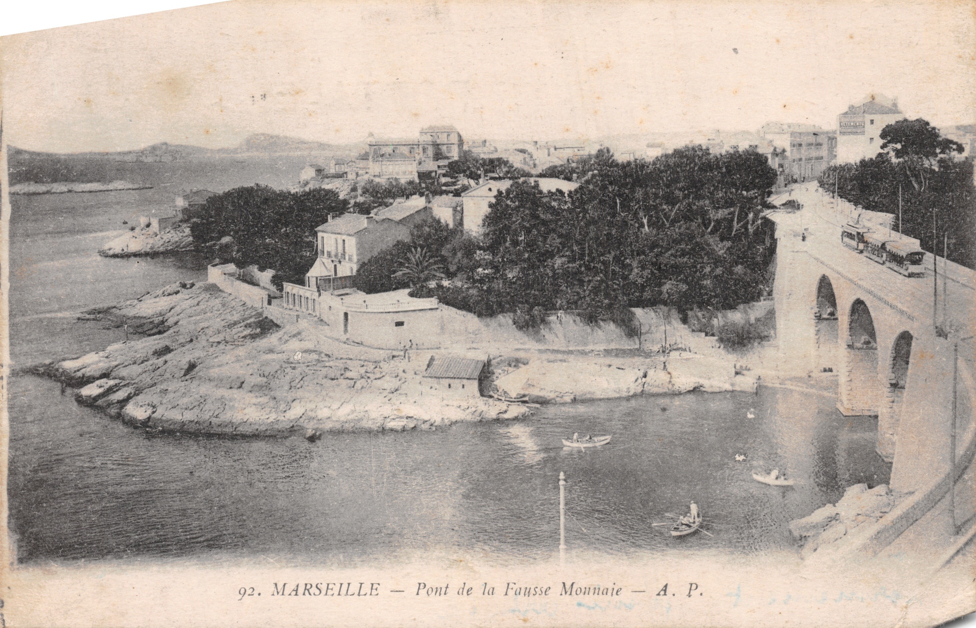 Marseille — Bridge of the False Coin — A. P. n°92