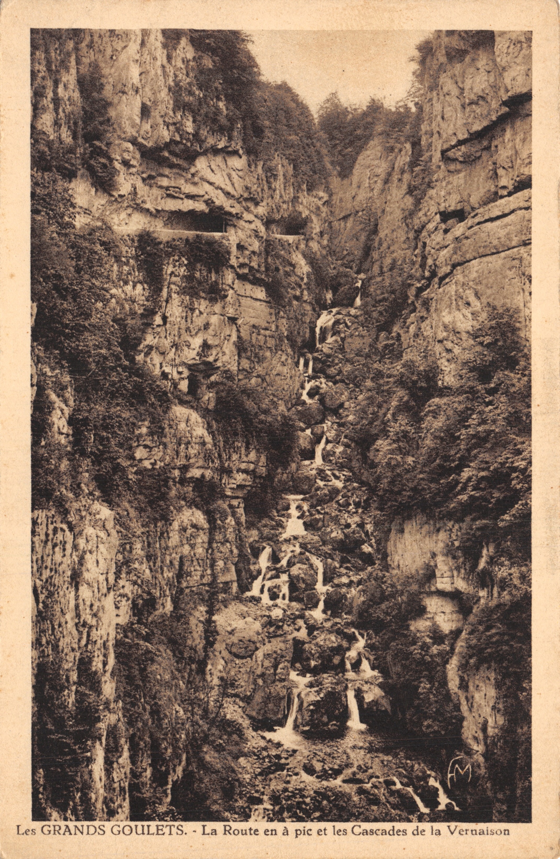 Die GRANDS GOULETS. - Der steile Weg und die Wasserfälle von la Vernaison - Edition Martinotto Frères