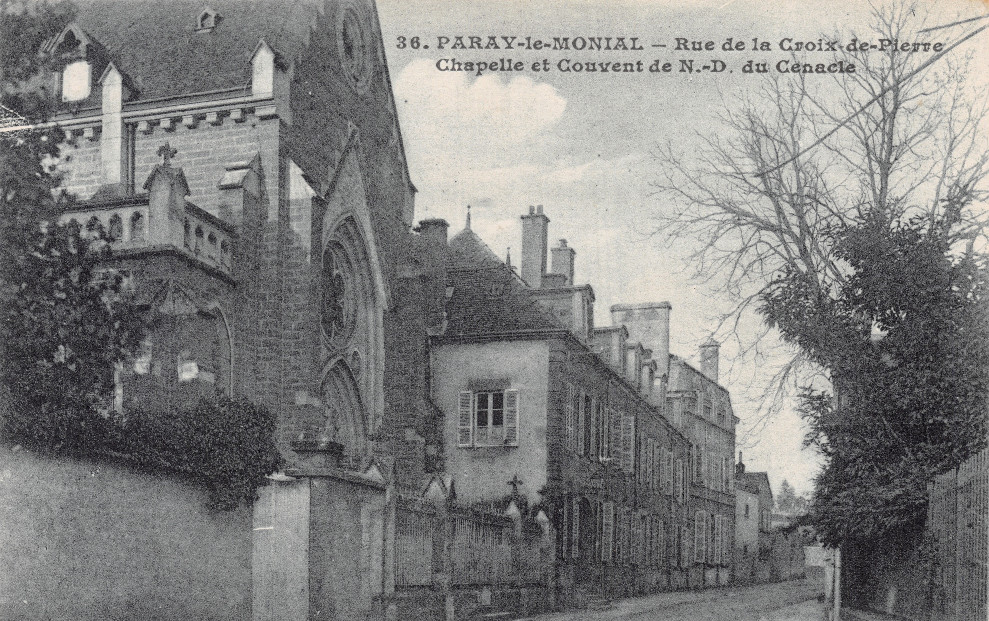 Paray-le-Monial — Capilla y Convento de Nuestra Señora del Cenacle — Librairie Bouteloup-Bonnet