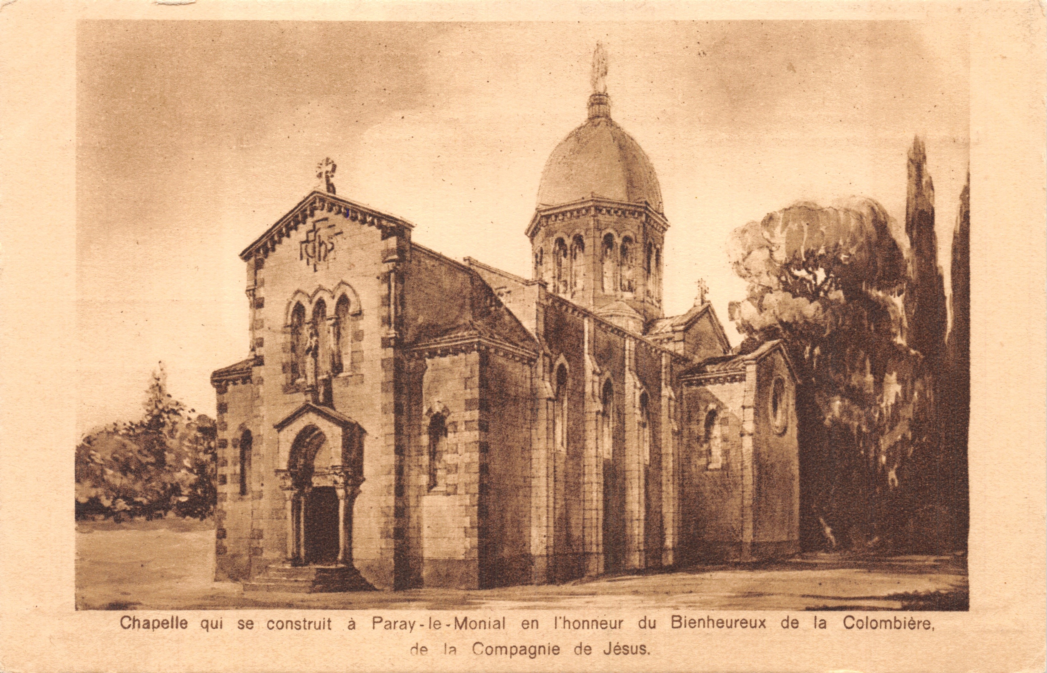 Kapelle van Paray-le-Monial — uitgeverij: Maison Colombière, c/c Dijon 181.59