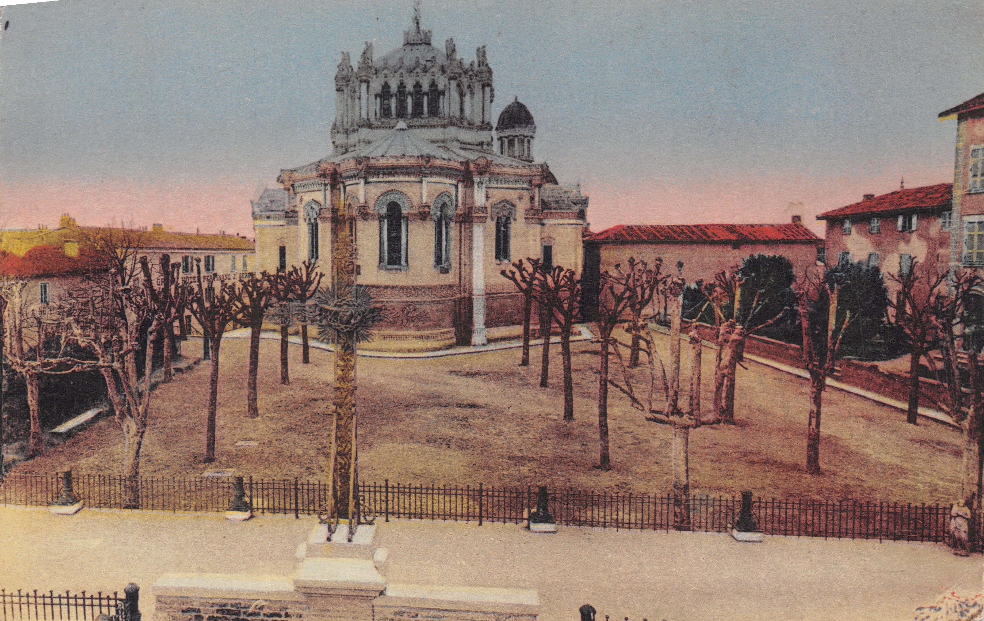 Place et église d'ARS (Ain) — éditeur Villand-Vernu, phot. Ars (Ain)