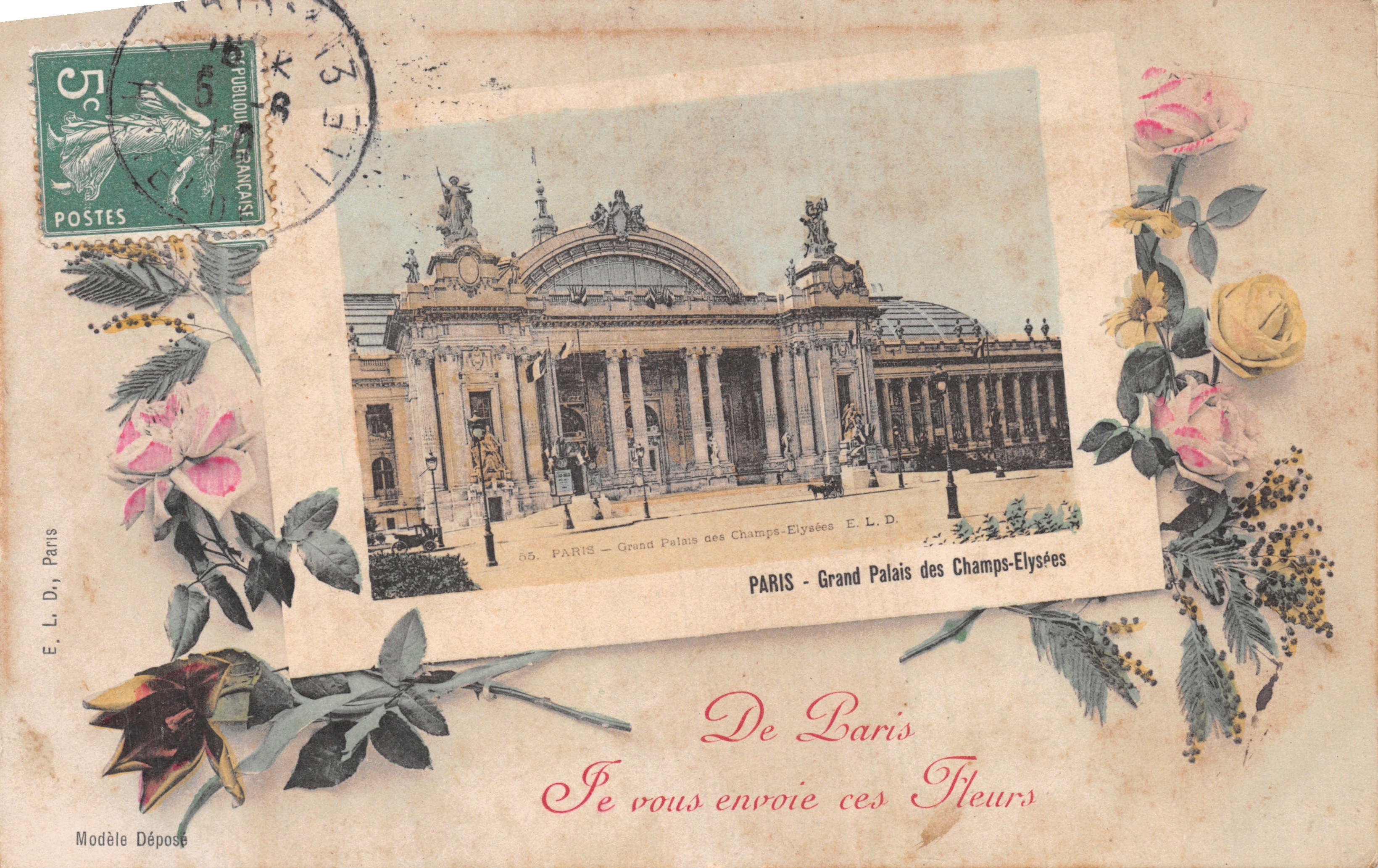 Paris — Grand Palais des Champs-Élysées — E. L. D