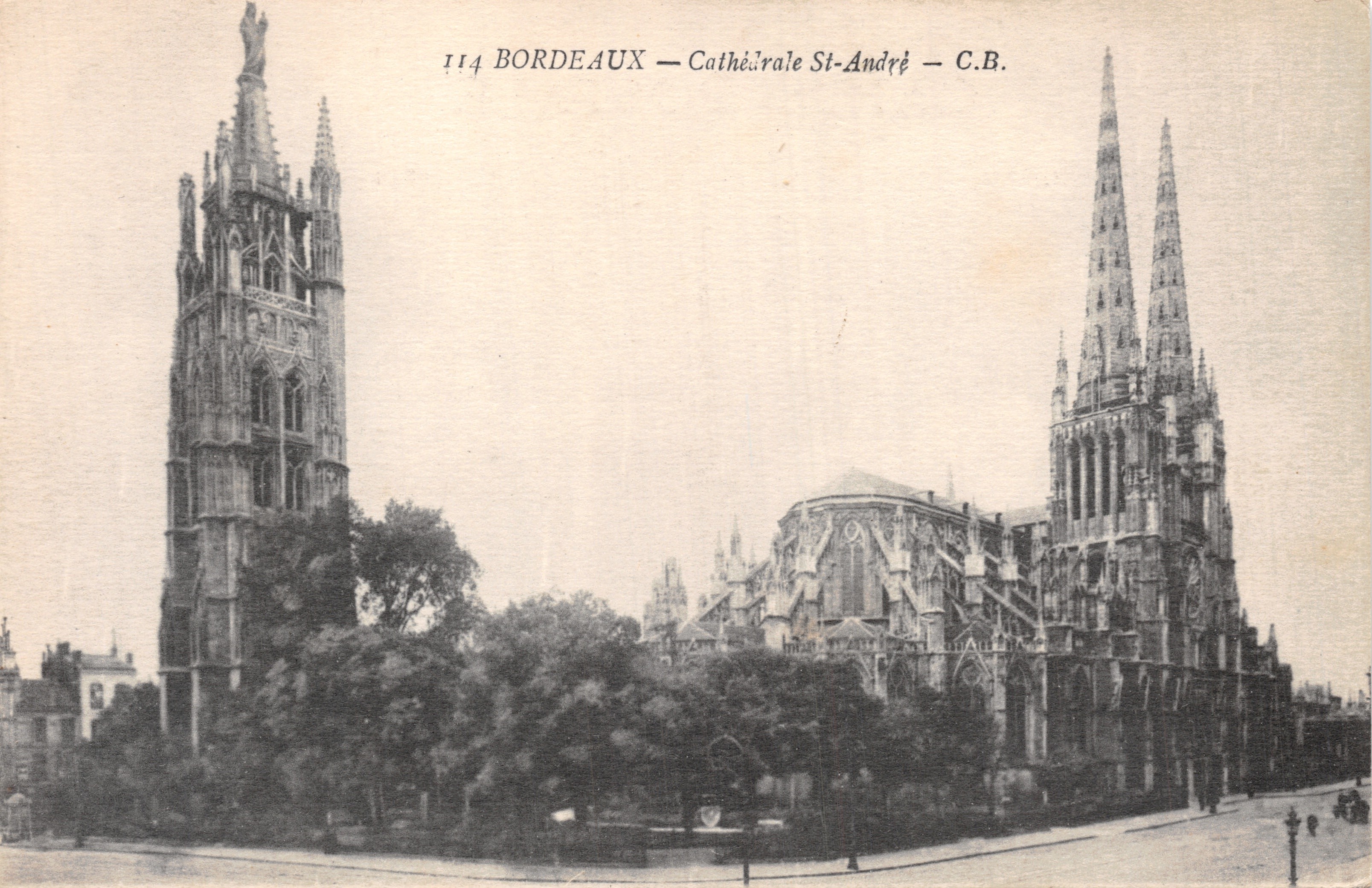 Bordeaux — Catedral de Saint-André — C.B. — n°114