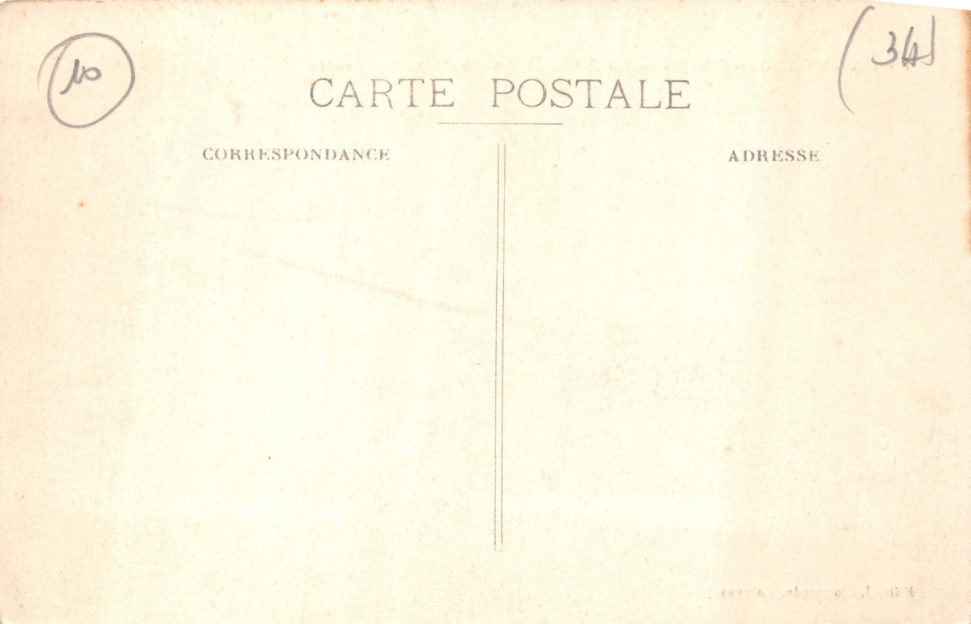 Palavas-les-Flots — La Jetée et les Chalets rive droite — Edit. J. Claparède, Palavas — Reverso
