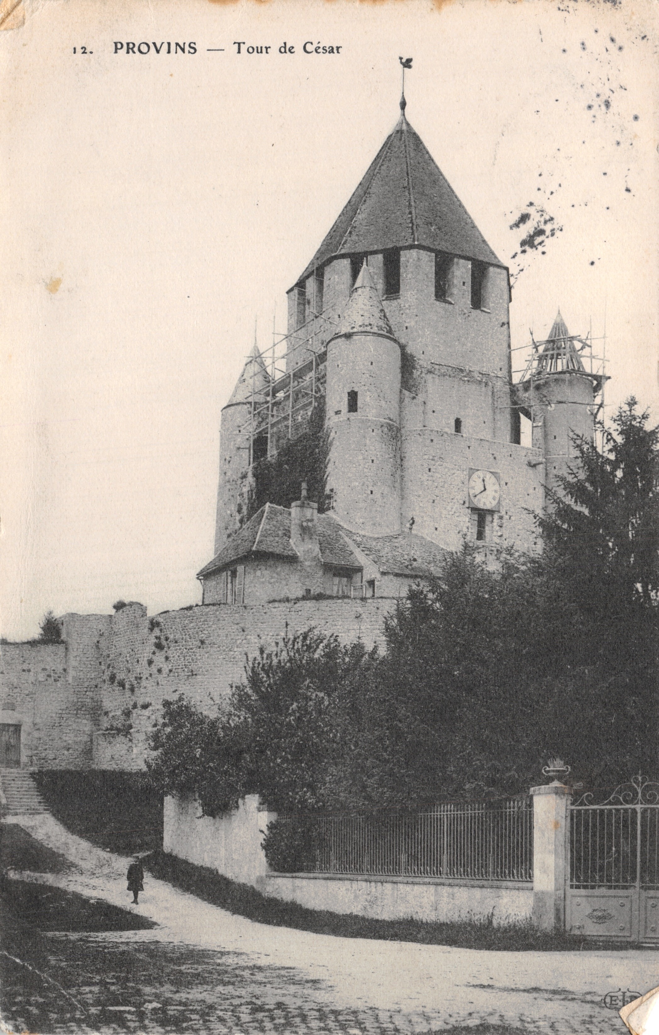 Provins — Toren van César — onbekende uitgever, nummer 12