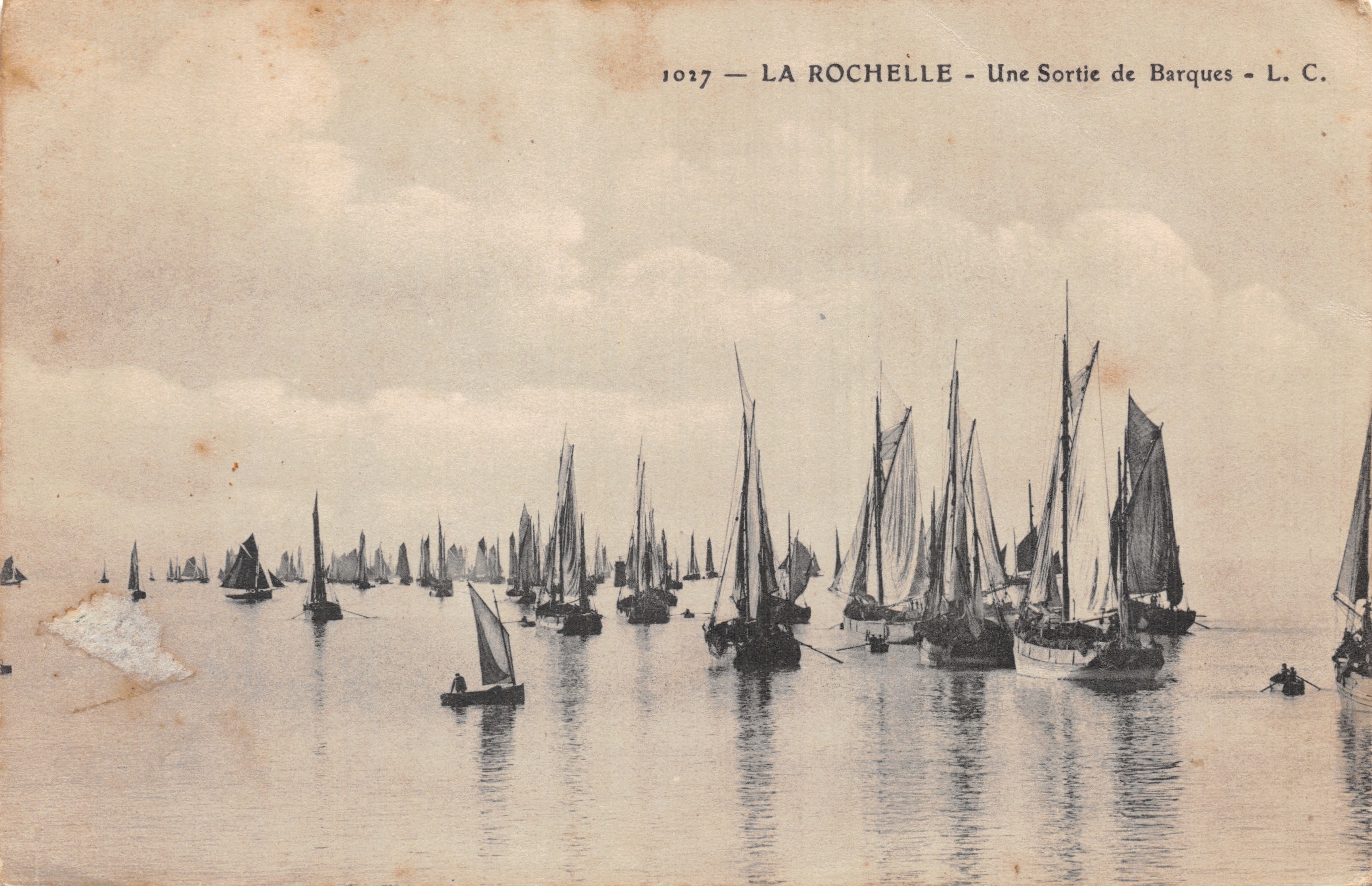 La Rochelle — Eine Ausfahrt von Booten — L. C. n° 1027