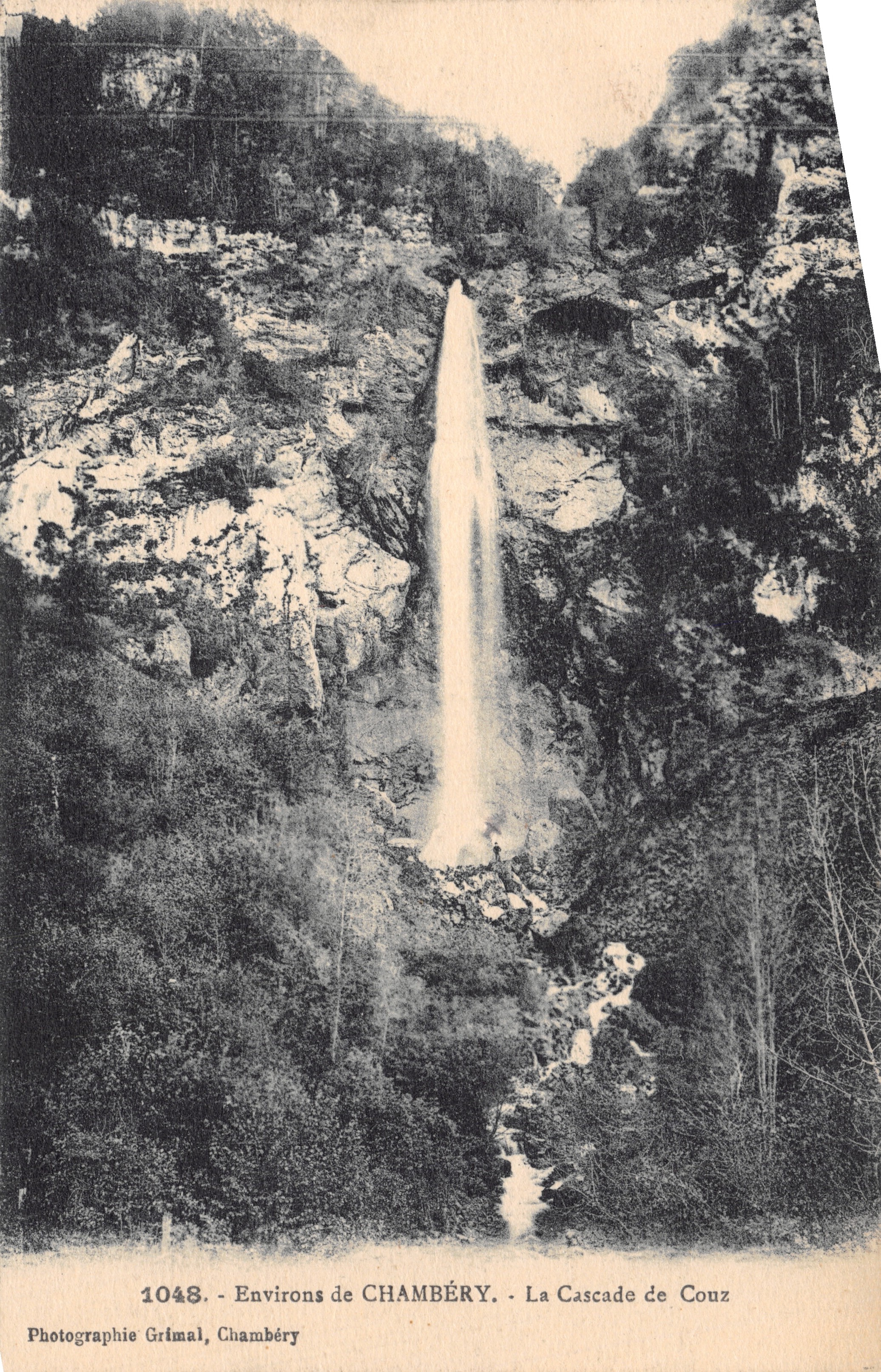 La Cascada de Couz — Alrededor de Chambéry — Photographie Grimal, Chambéry, n.º 1048