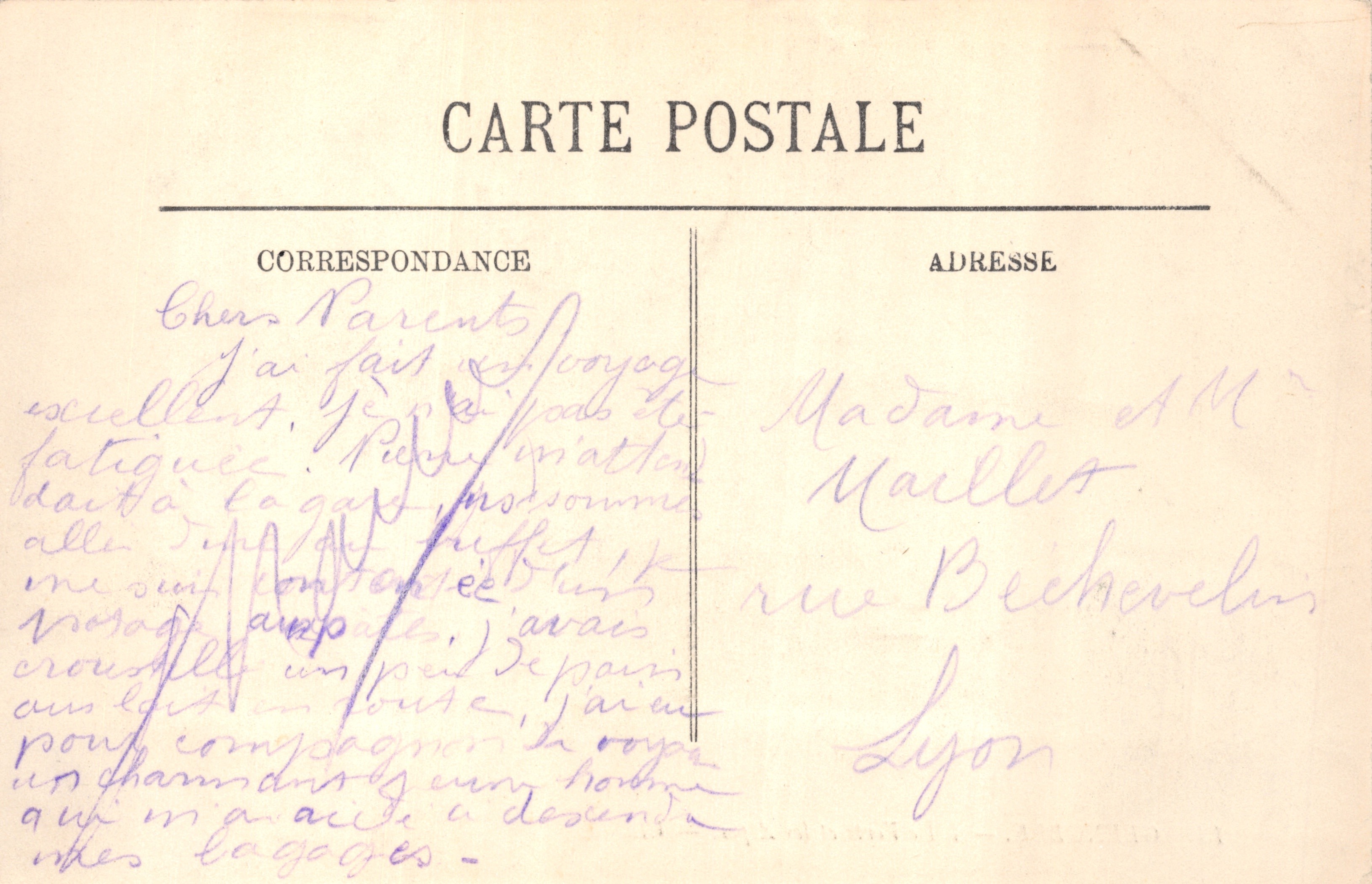 Grenoble — Green Island and the Alps — Publisher EL — Back