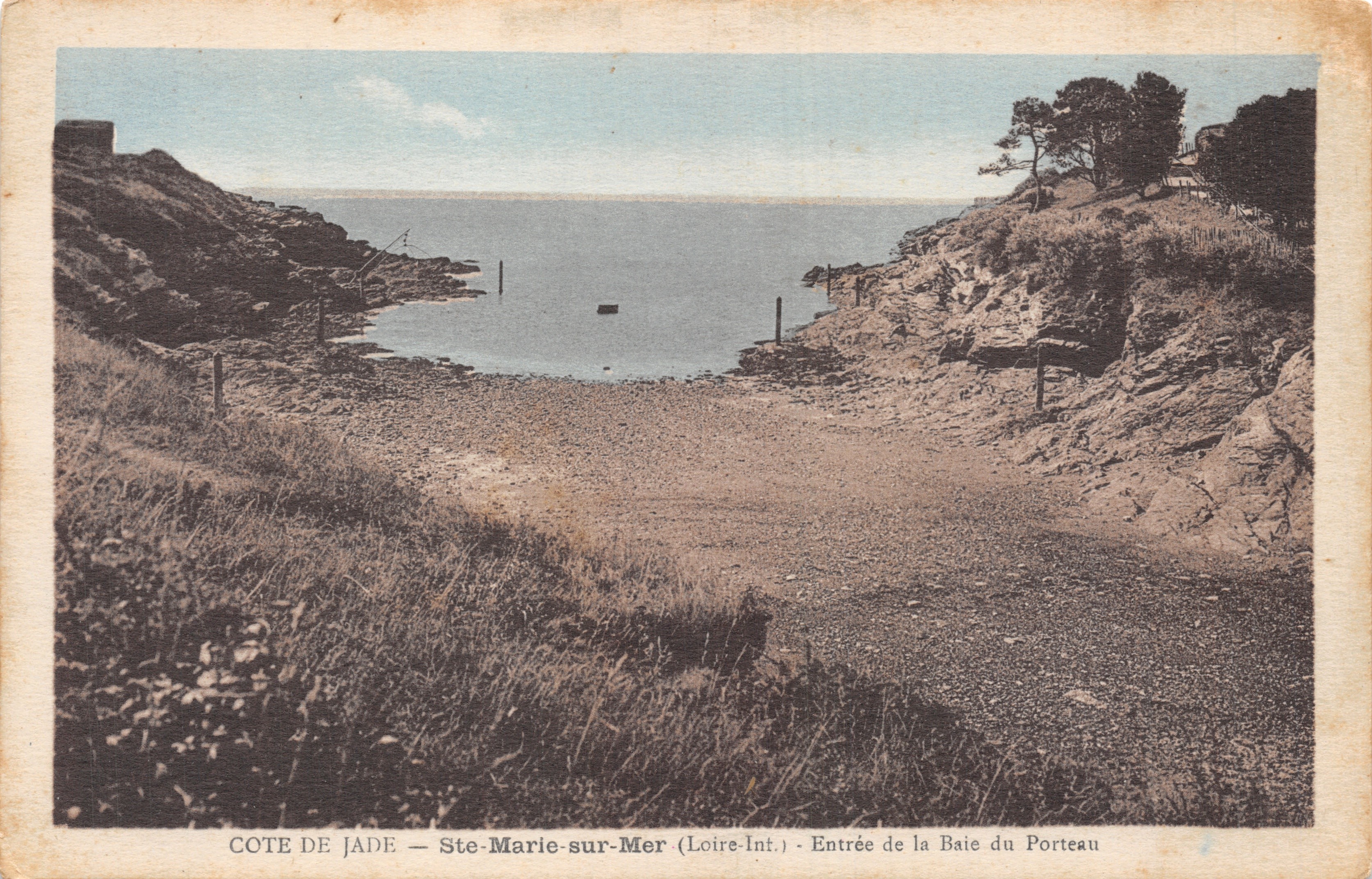 Côte de Jade — Ste-Marie-sur-Mer (Loire-Int.) — Entrée de la Baie du Porteau — Radigoir, Éditeur