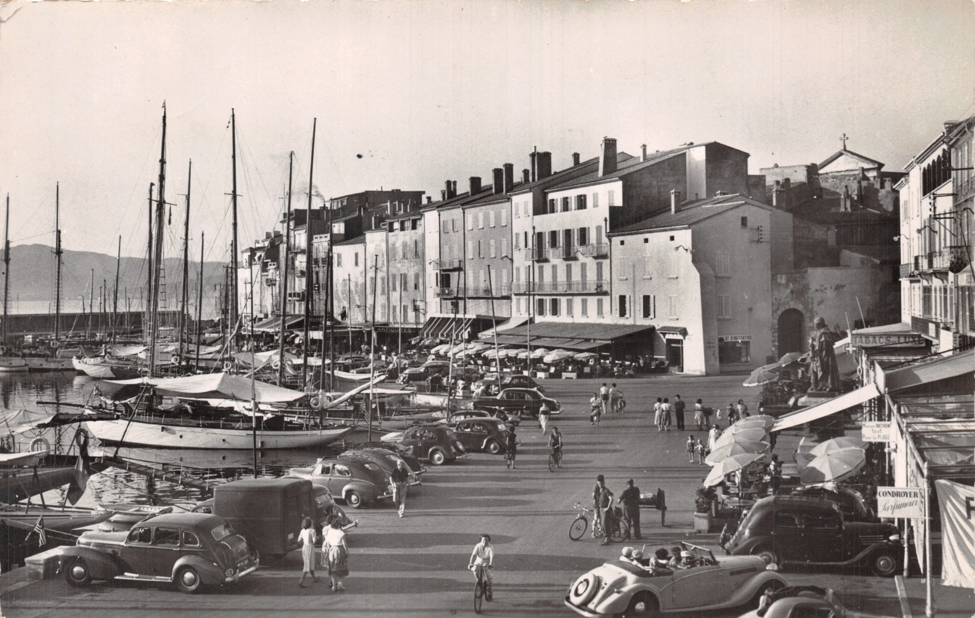 Sainte-Maxime — De kades en zijn jachten — Éditions SEPT. - Franse productie