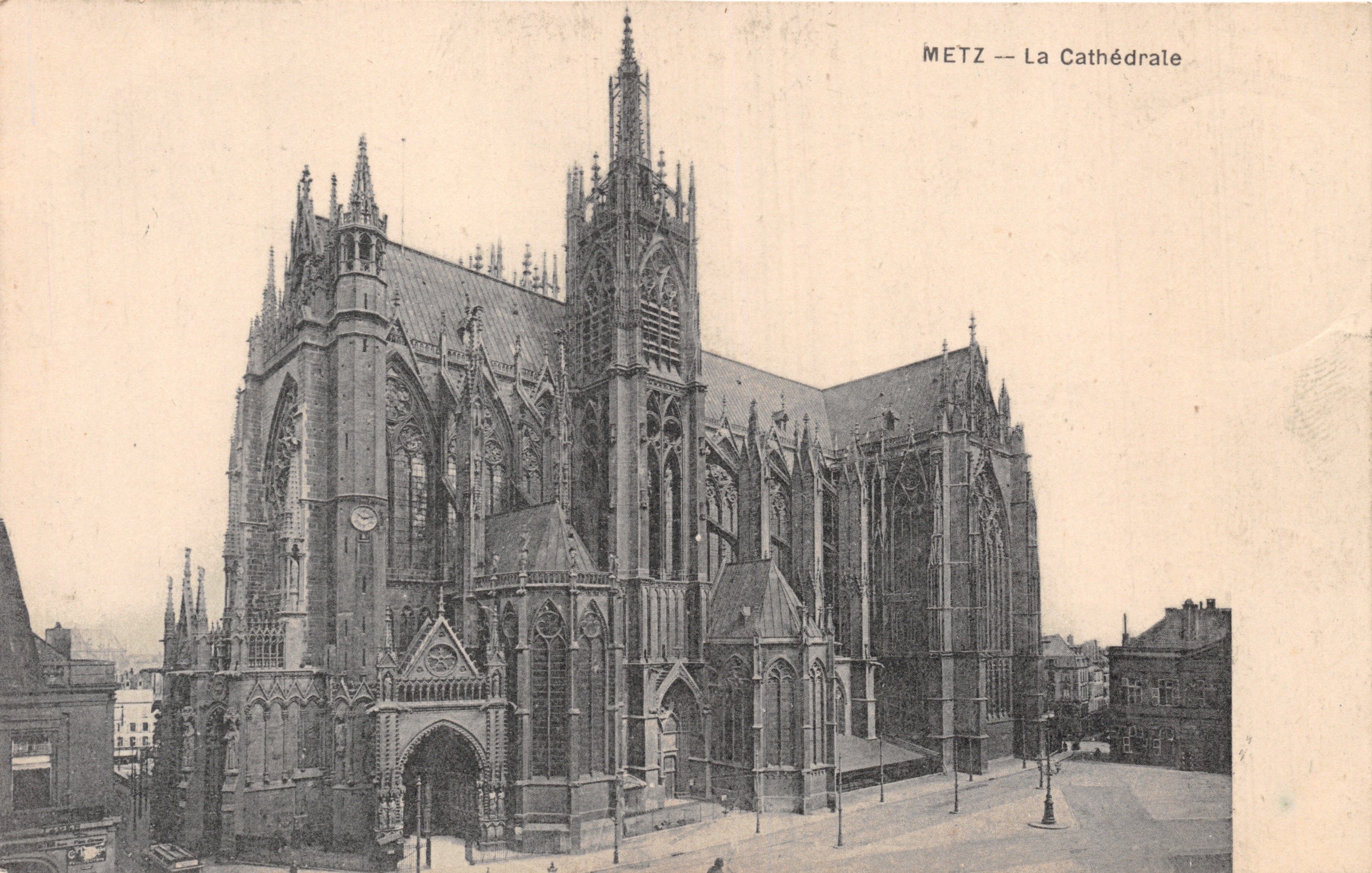 Metz — La Catedral — Editor A. Le Delby, Paris