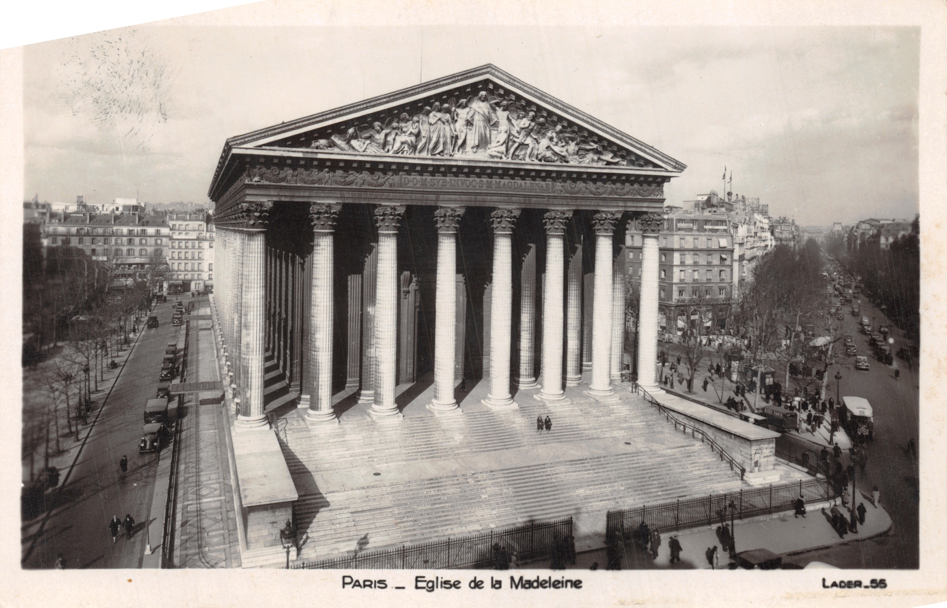 Paris — Kerk van de Madeleine — uitgever LADER_55