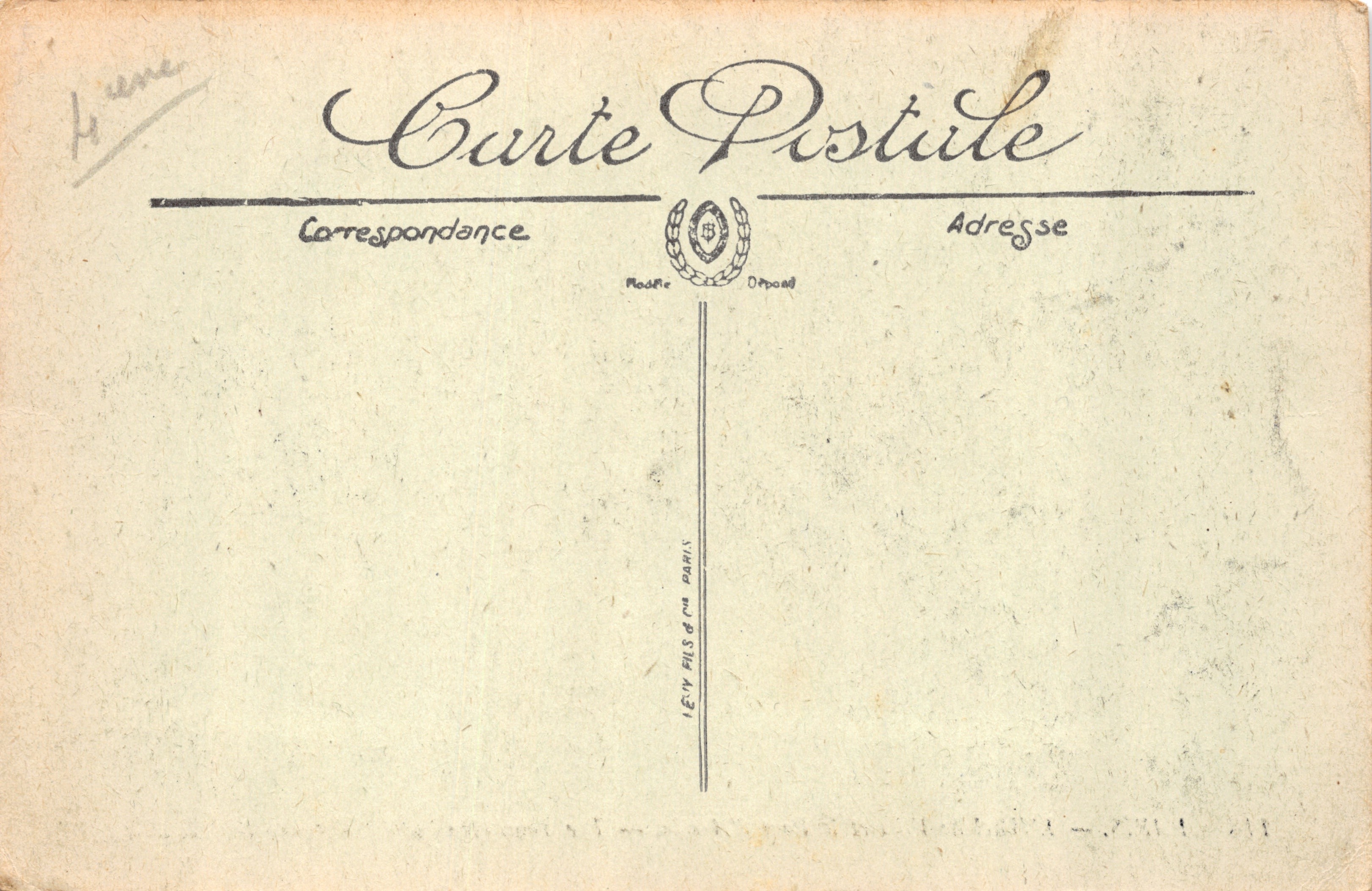 Parigi — Palazzo di Città e Ponte d'Arcole — LL. — N. 148 — Verso