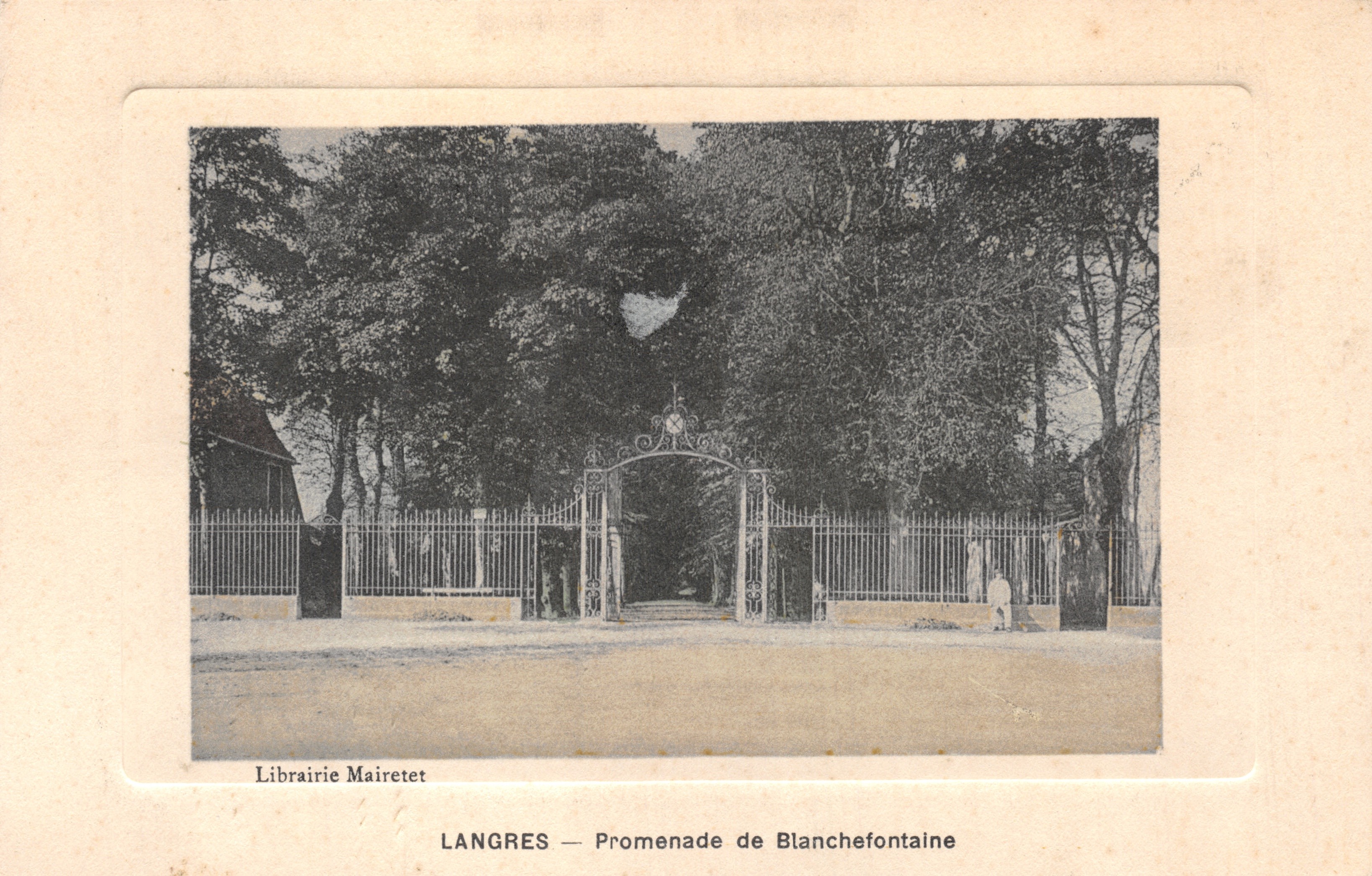 Langres — Promenade de Blanchefontaine — Librairie Mairaret