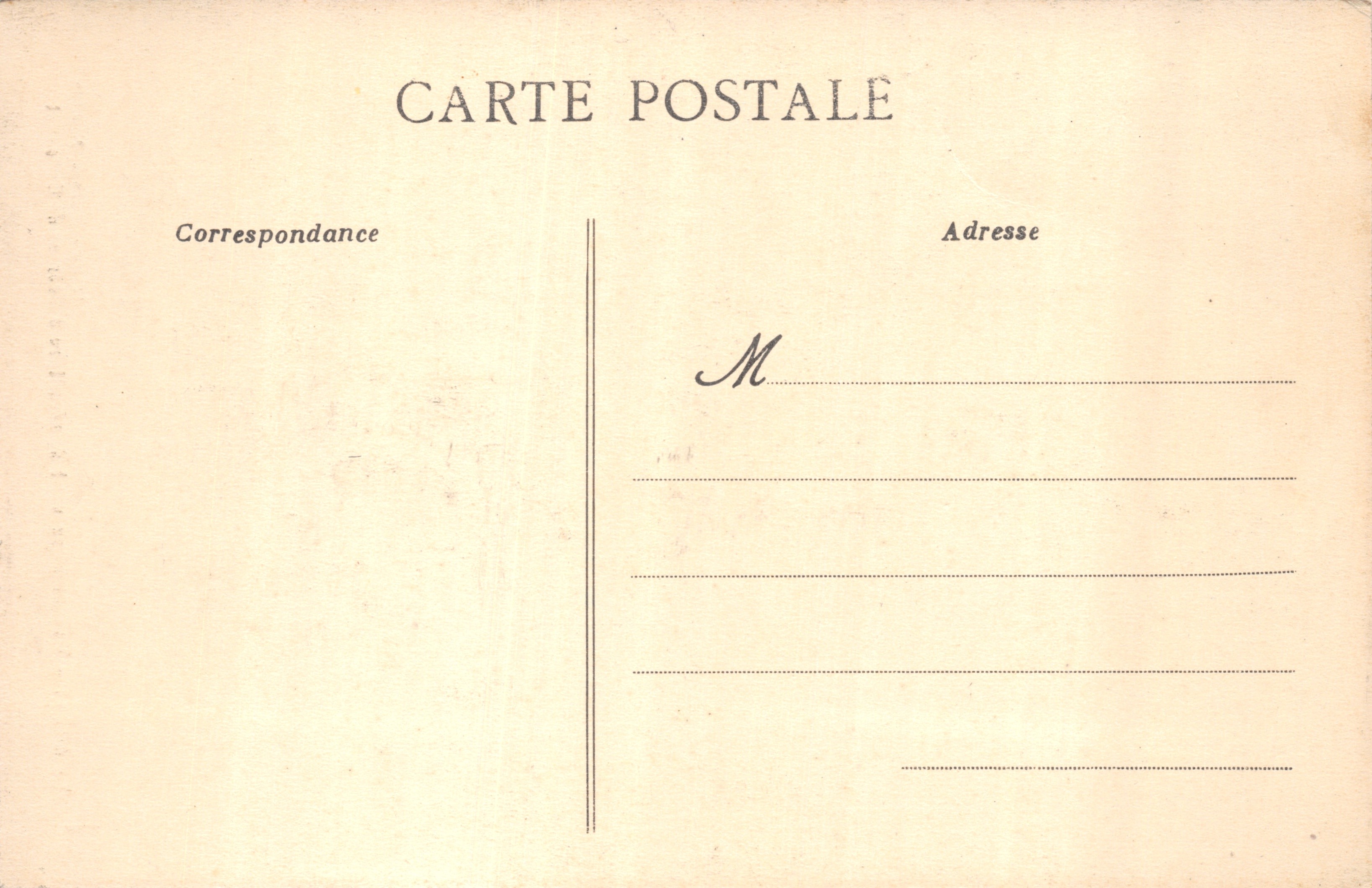 Auray - Monumento che serve come tomba per Georges de Cadoudal — editore Artaud-Nozais, Nantes, n. 38 — Verso