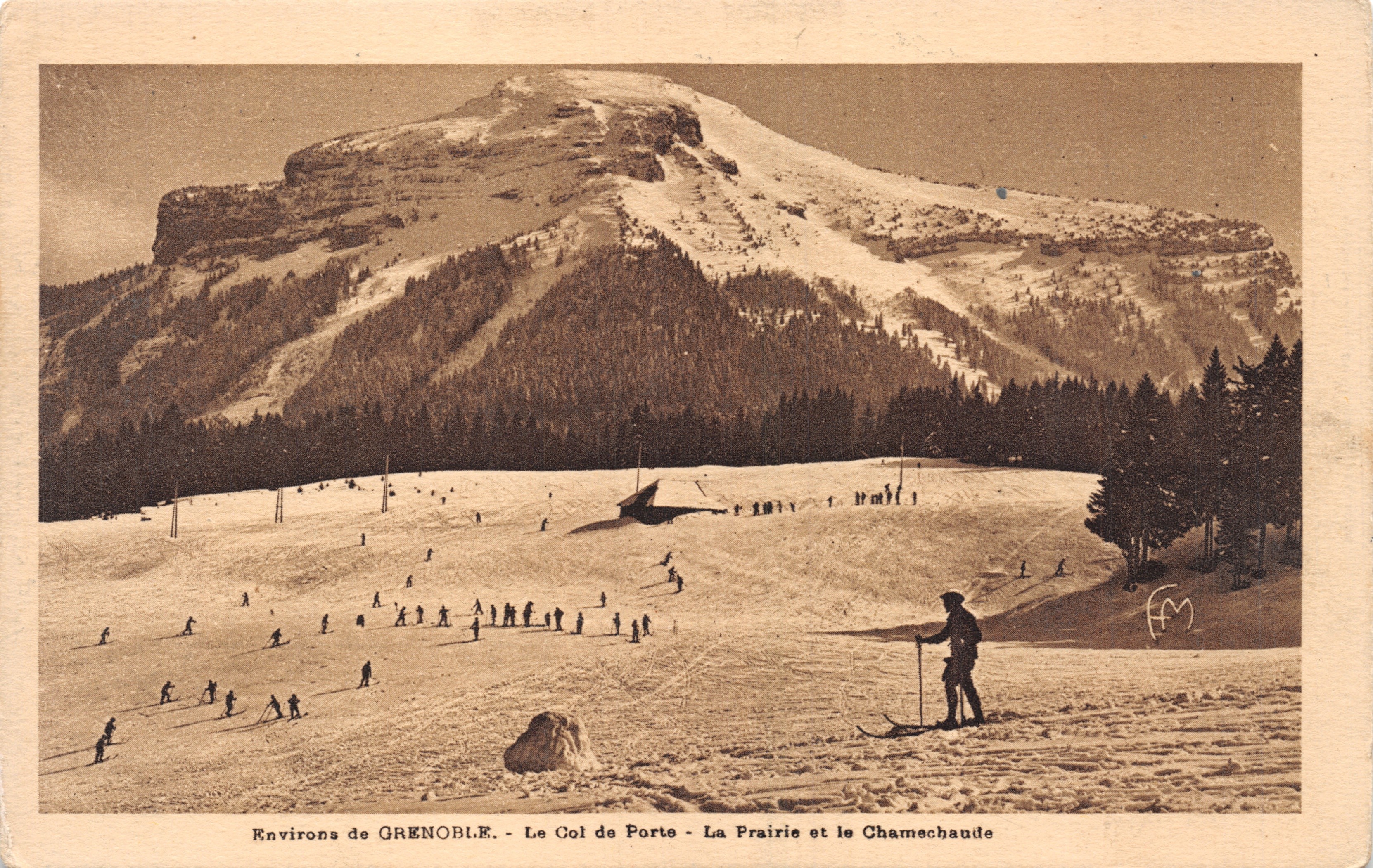 Dintorni di GRENOBLE — Il Col de Porte — La Prairie e il Chamechaude — Edizioni Martinetto Fratelli