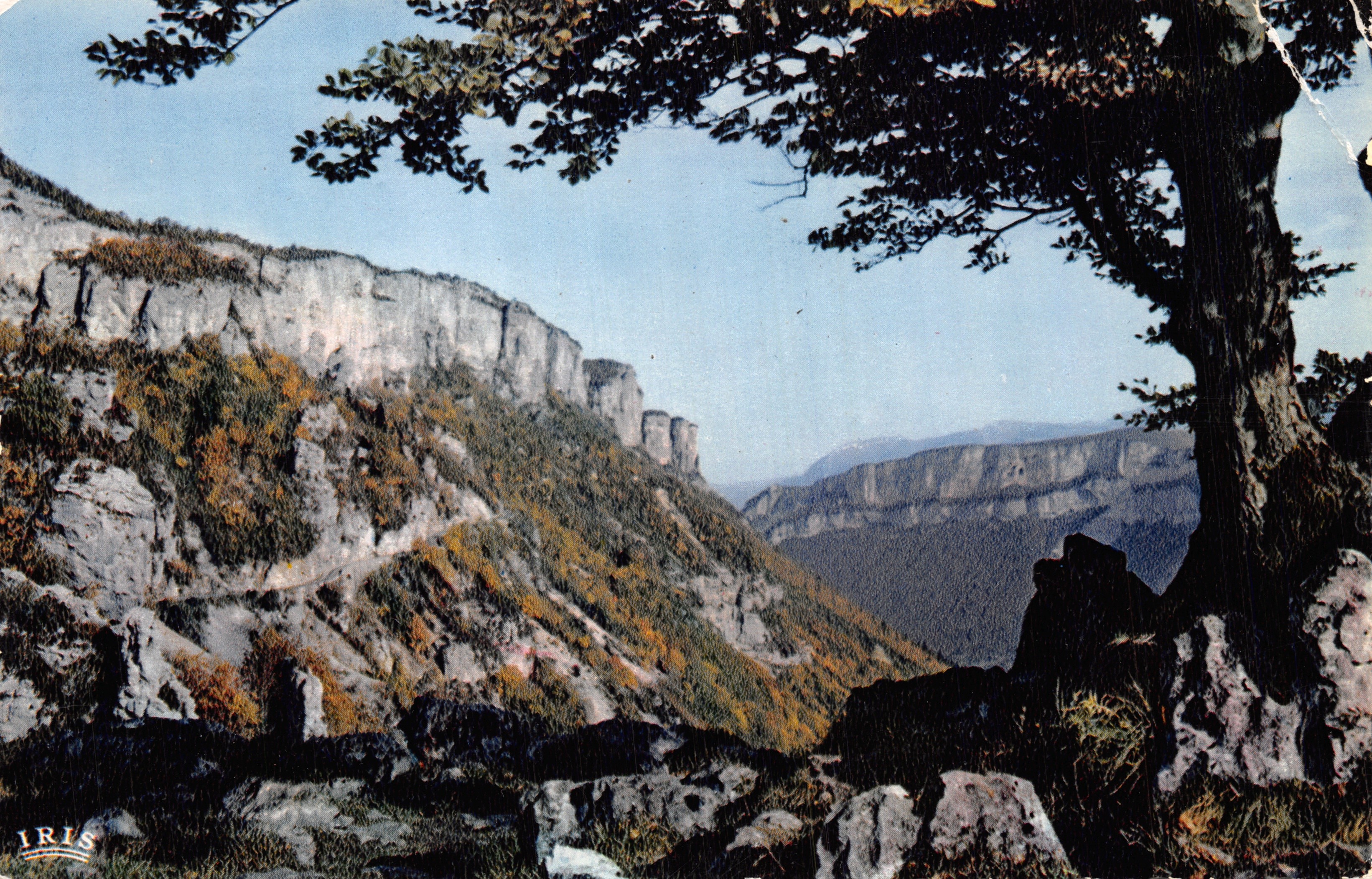 Vista del circo de Combelleval — editor IRIS, n.º 1828