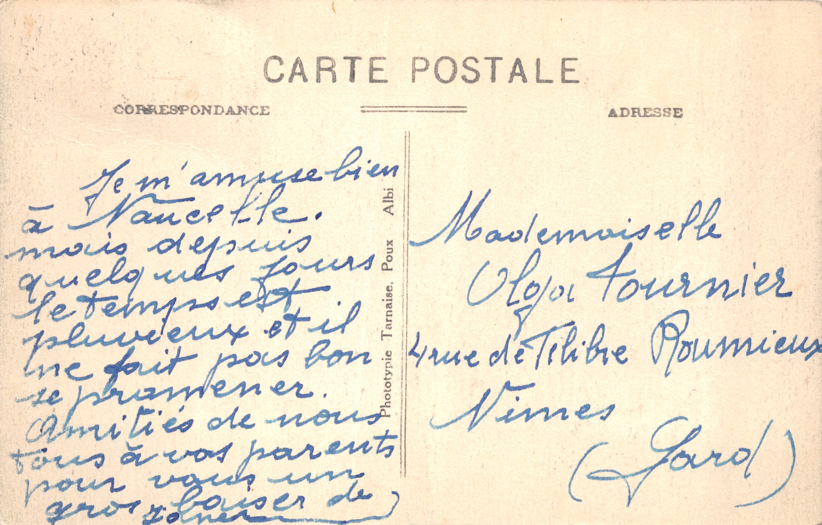 Viaduc du Viaur — pont métallique sur le Tarn — éditeur Le Tarn Illustré, n° 2053 — Verso
