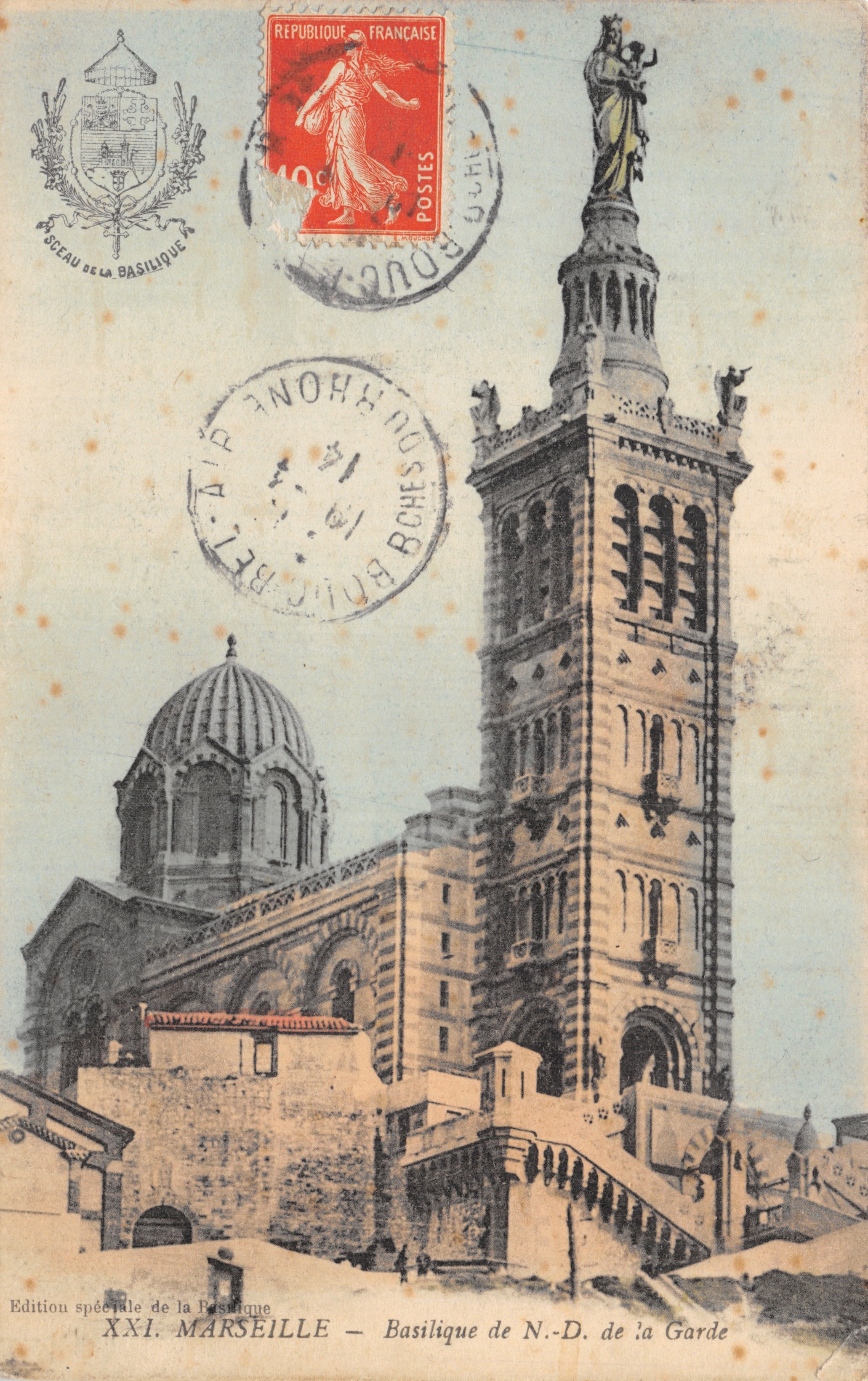 Marseille — Basiliek Onze-Lieve-Vrouw van de Garde — Speciale uitgave van de Basiliek