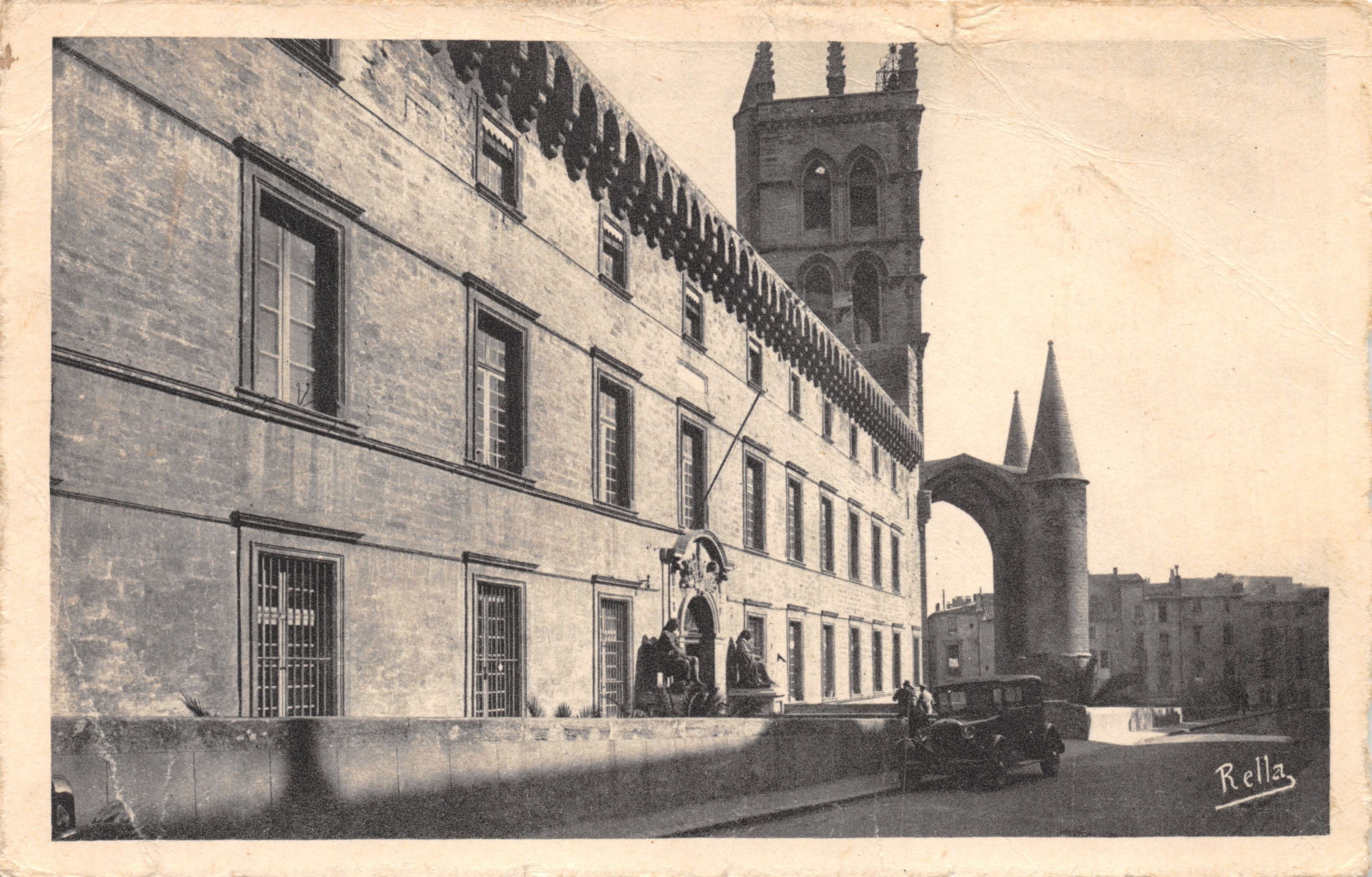 Montpellier — De Faculteit van Geneeskunde — uitgever Rella
