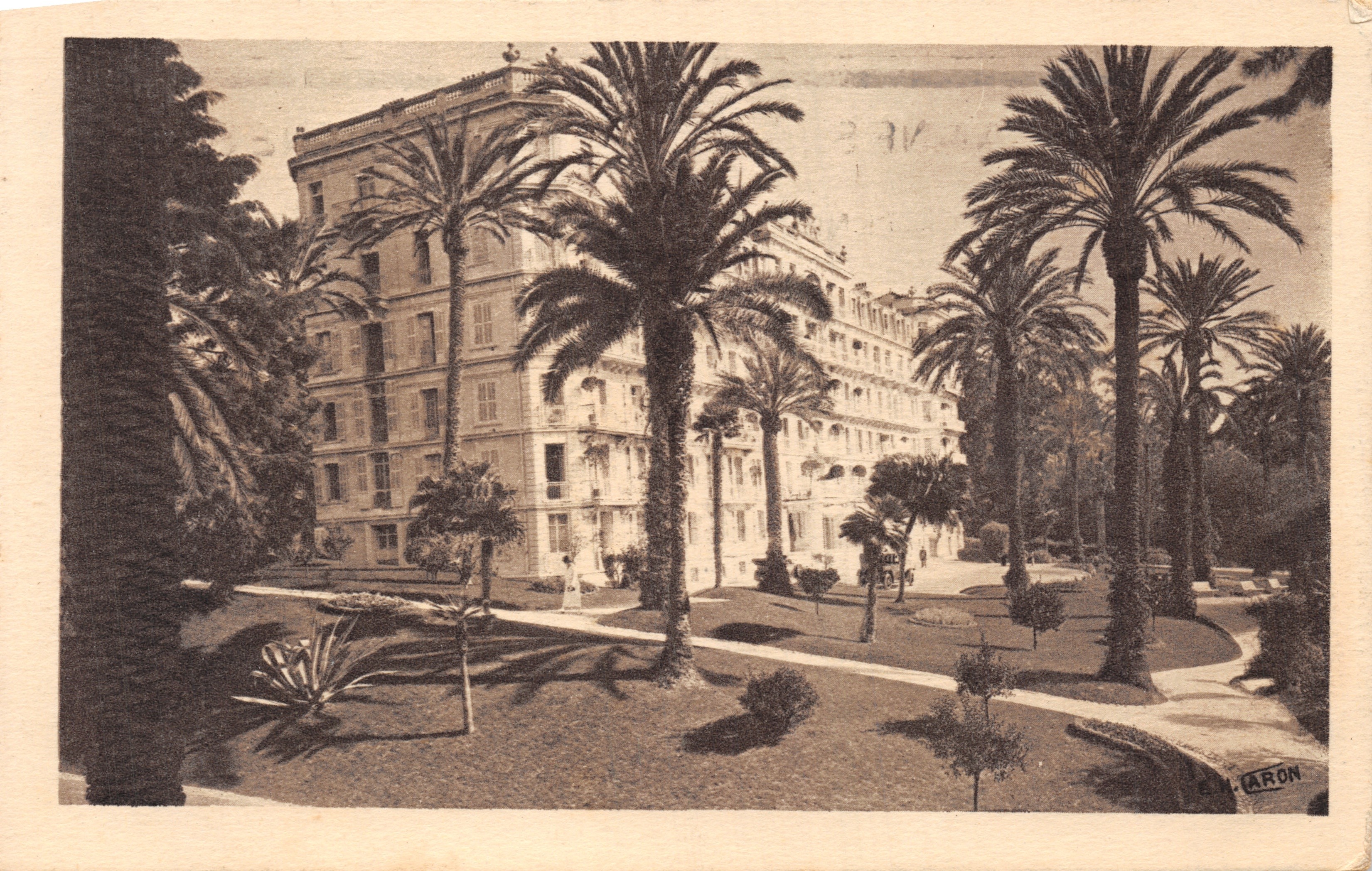 Hôtel Bristol — Cannes — Éditeur H. CARON, n°14