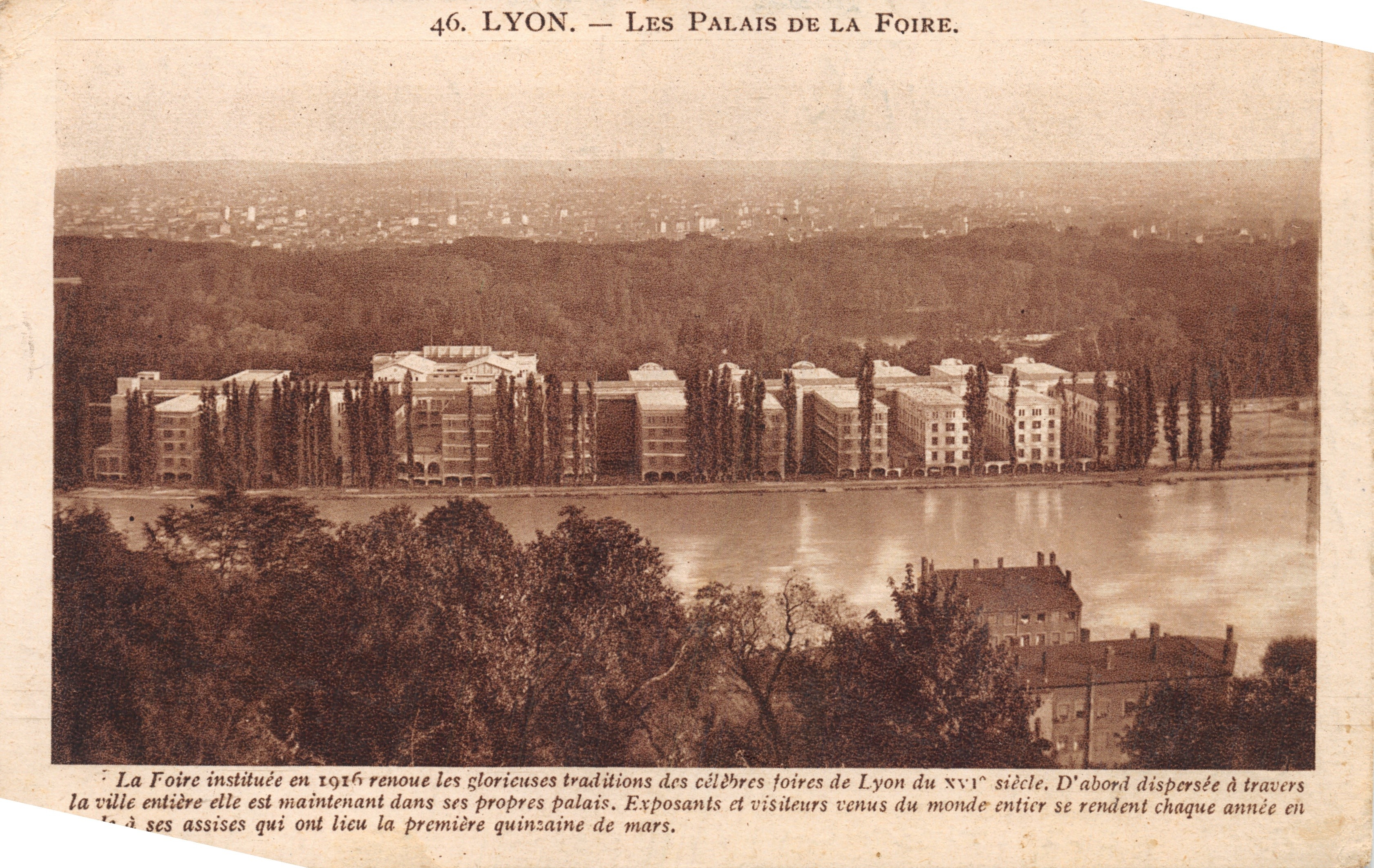 LYON — De Palais de la Foire — uitgever Victor-Hugo, n°46