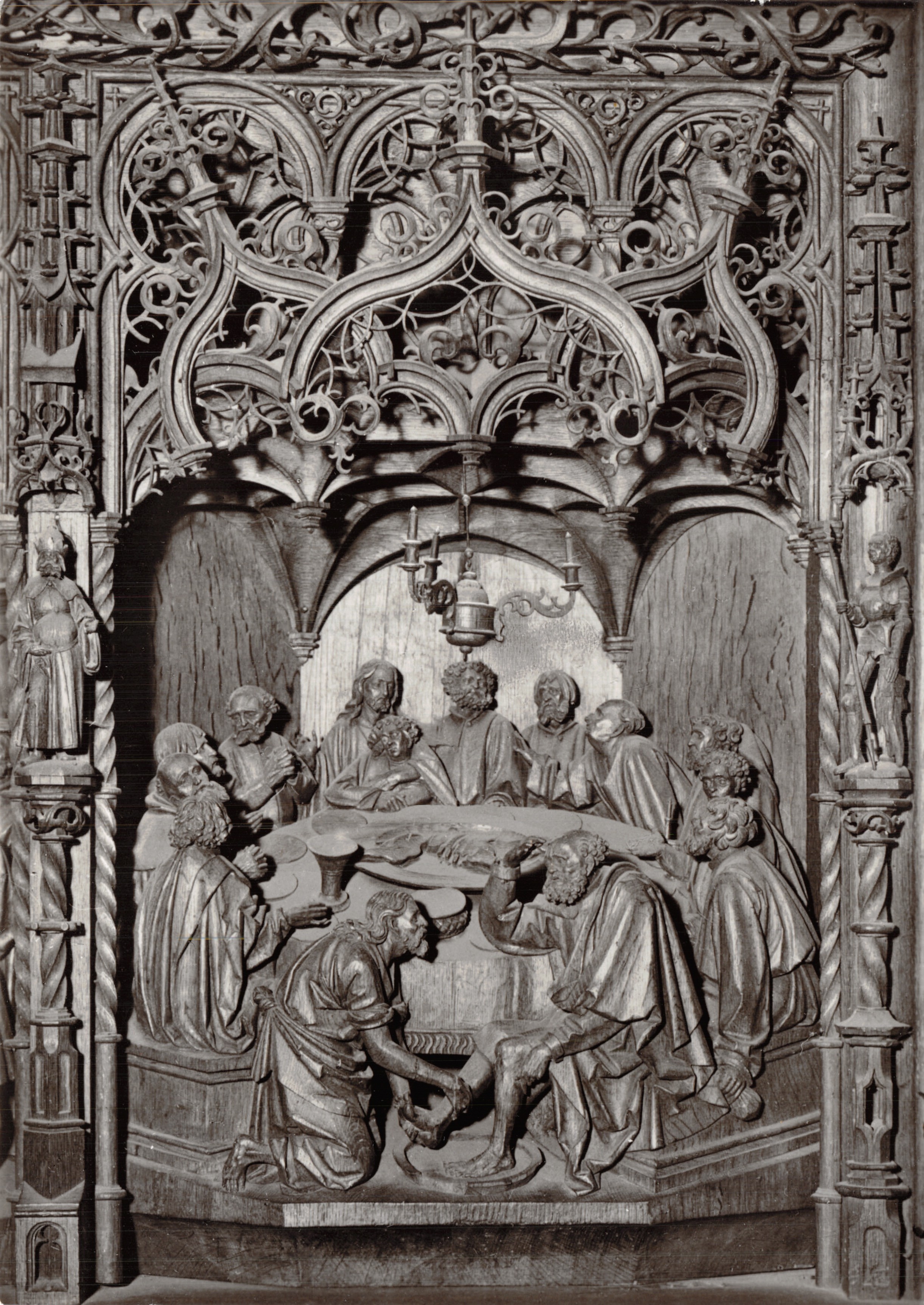Hans Brüggemann - Eichenholz und Fußwaschung Petri — Kunstverlag Voigt, Inh. G. Schultz, Niederer Fläming