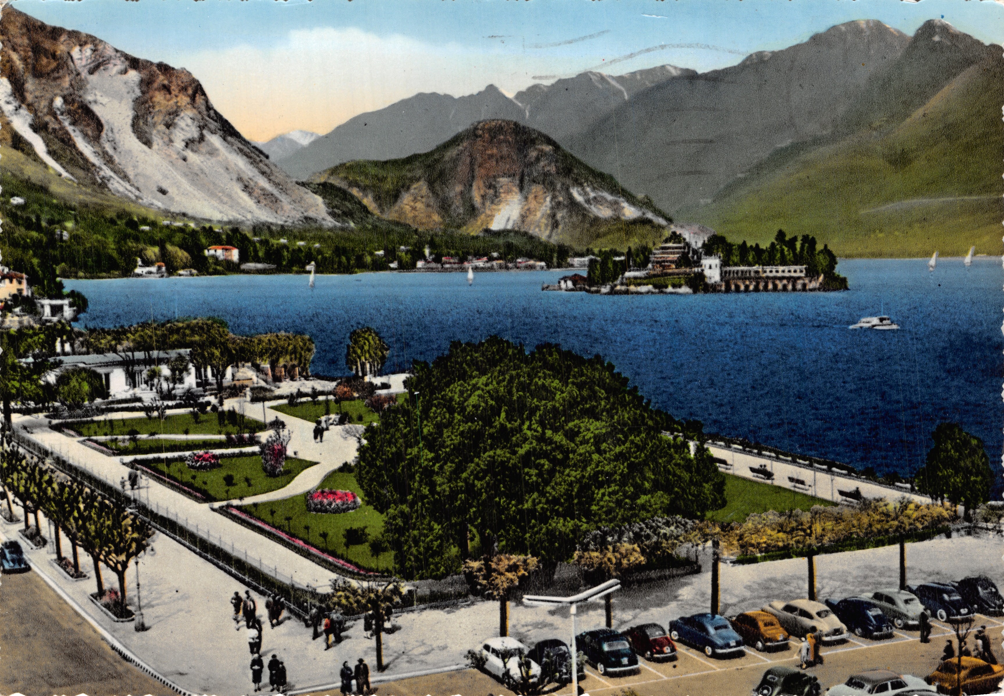 Lago Maggiore — vue de Stresa et l'Île Bella — éditeur Ediz. A. Preda