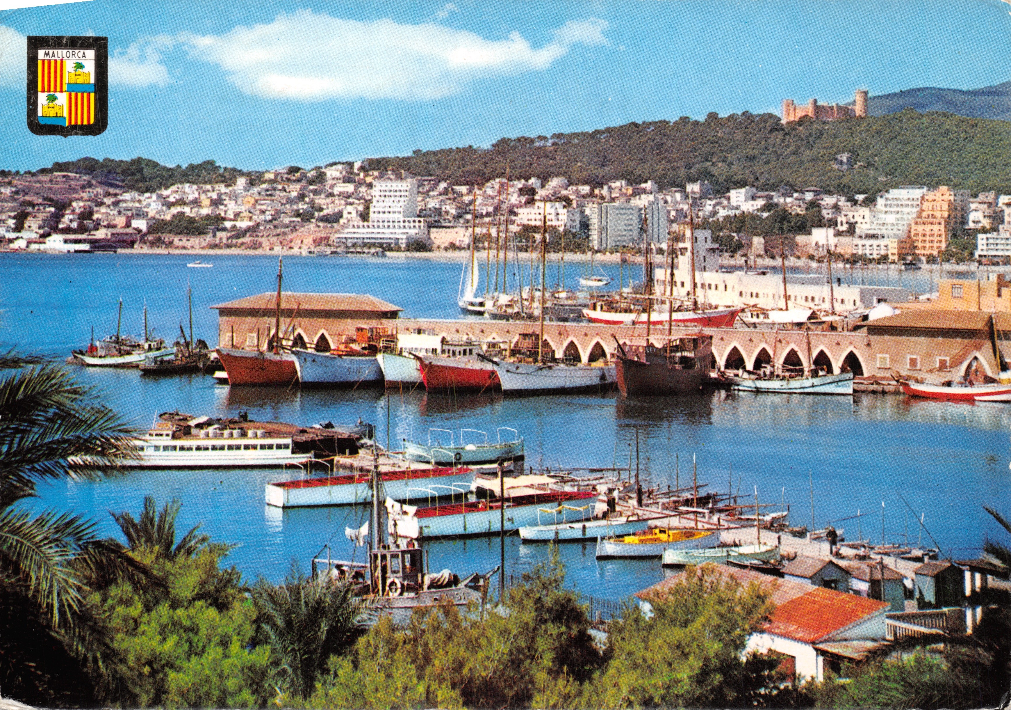 Palma de Mallorca — Vista parziale del porto — Editore Ediciones OSD, n. 1.440