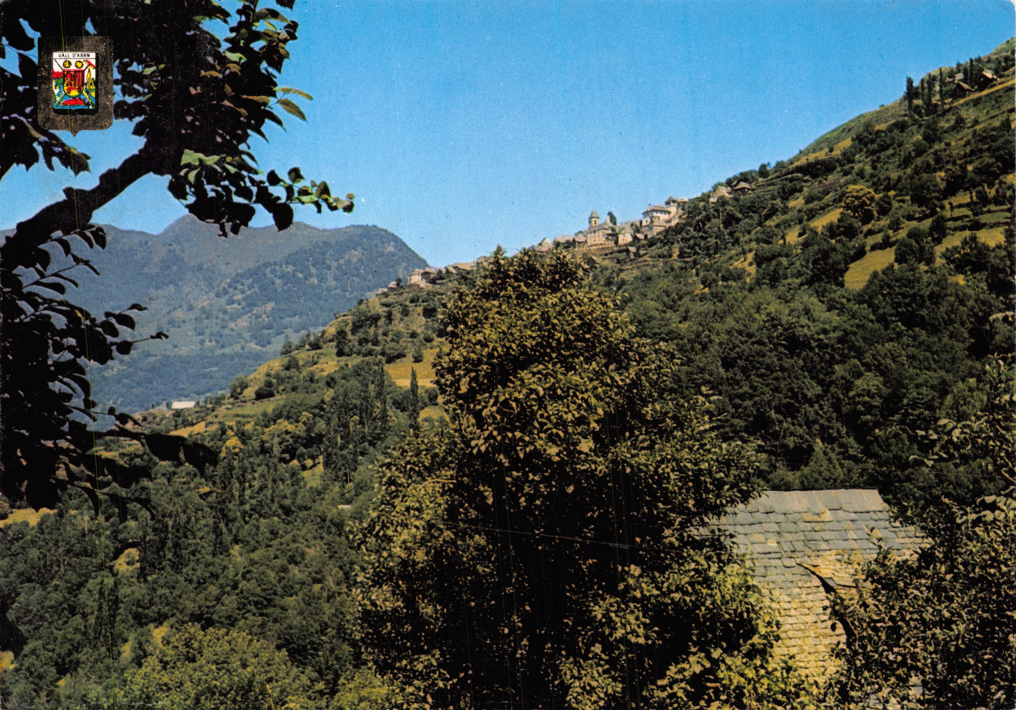Vall d'Aràn — panoramic view of the mountain village — Editions ESCUDO DE ORO, n° 6503
