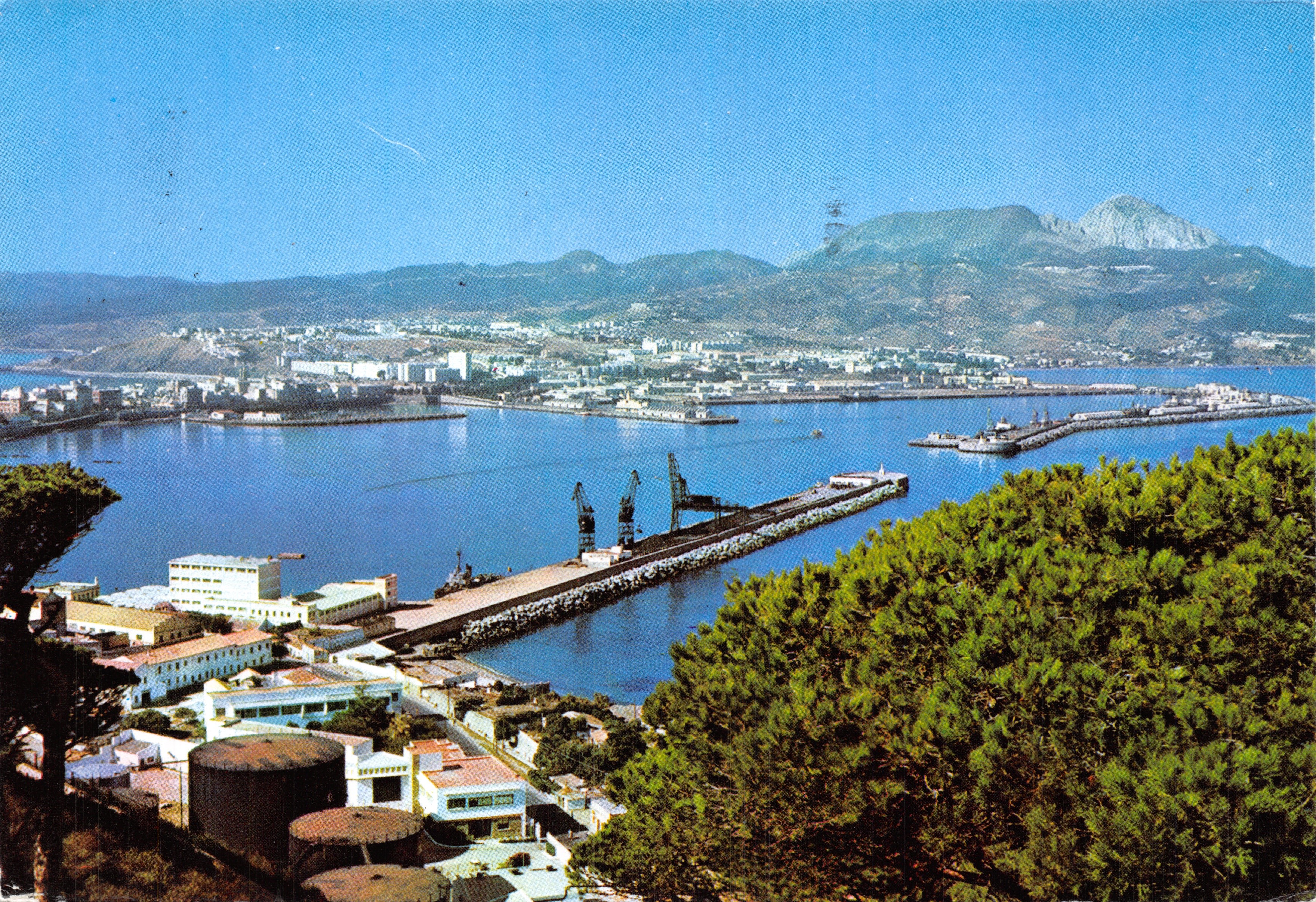 Ceuta — Panorámica hacia el Sur desde «San Antonio» — Ediciones R. González, N° 7